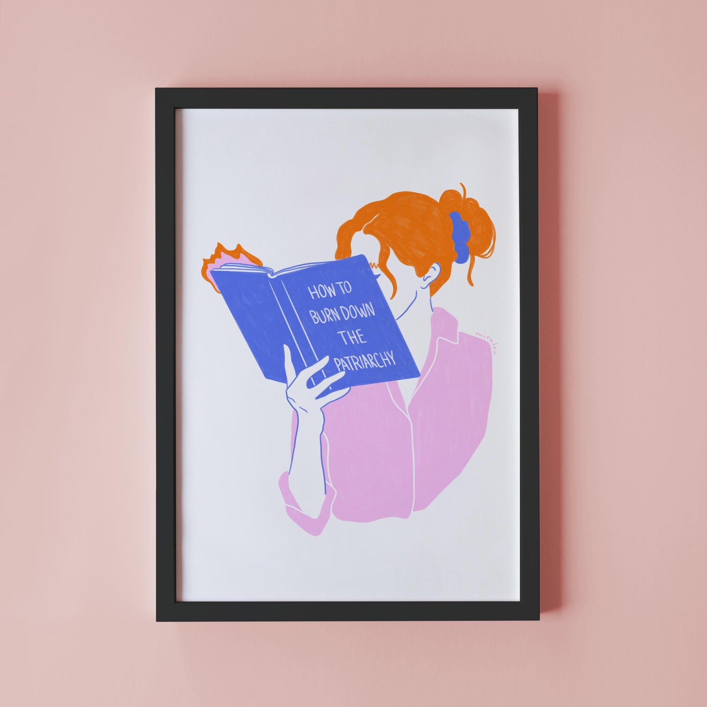 BURN DOWN – ART PRINT