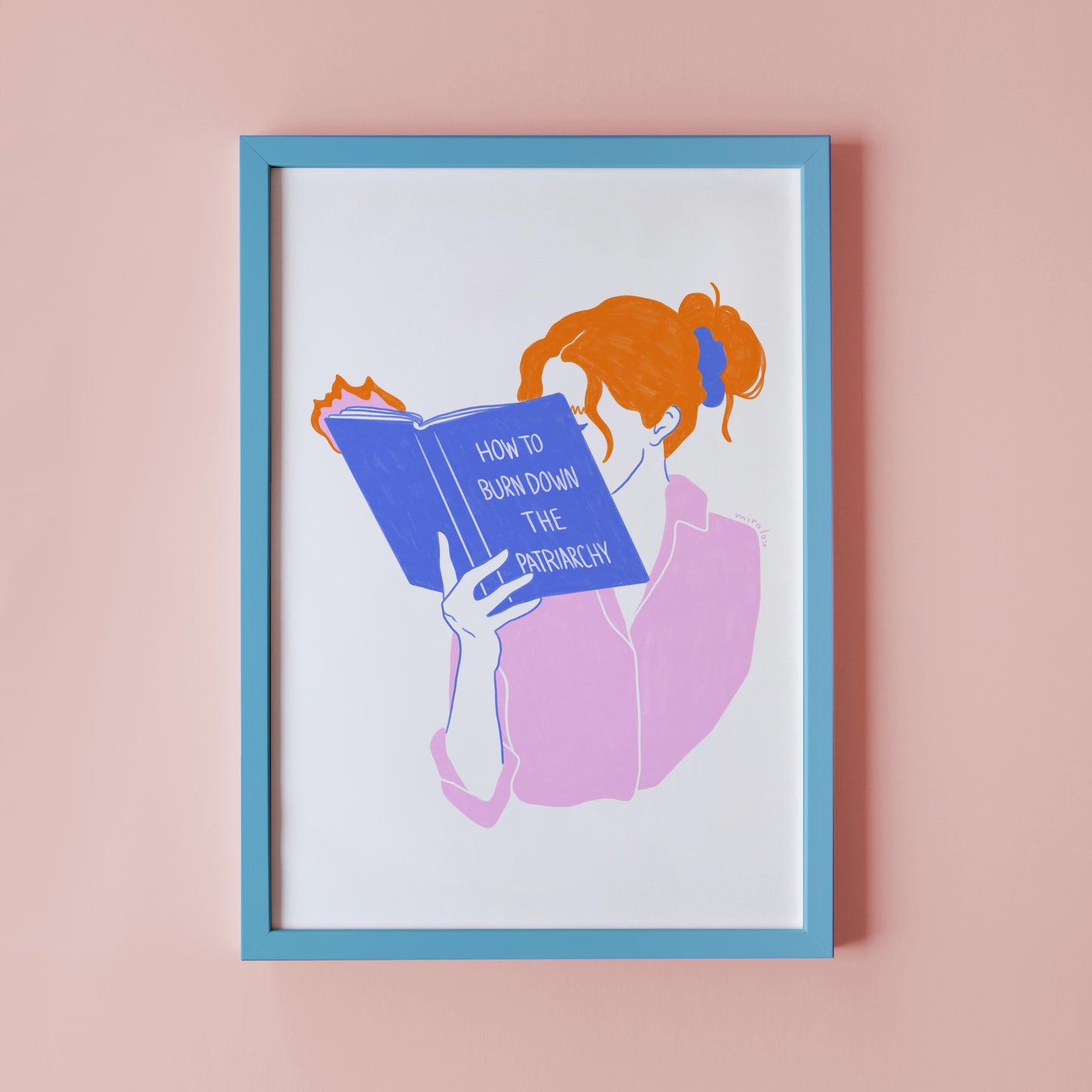 BURN DOWN – ART PRINT
