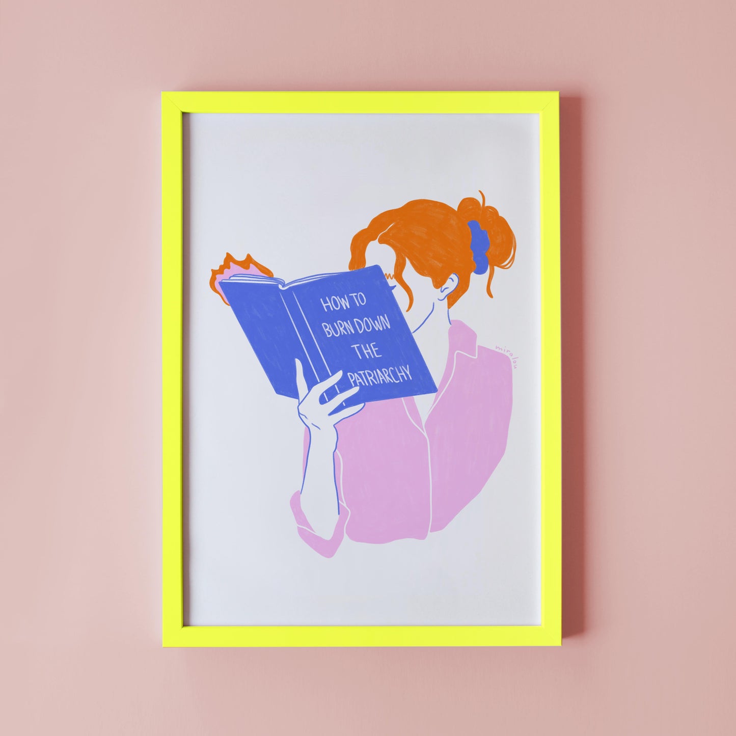 BURN DOWN – ART PRINT