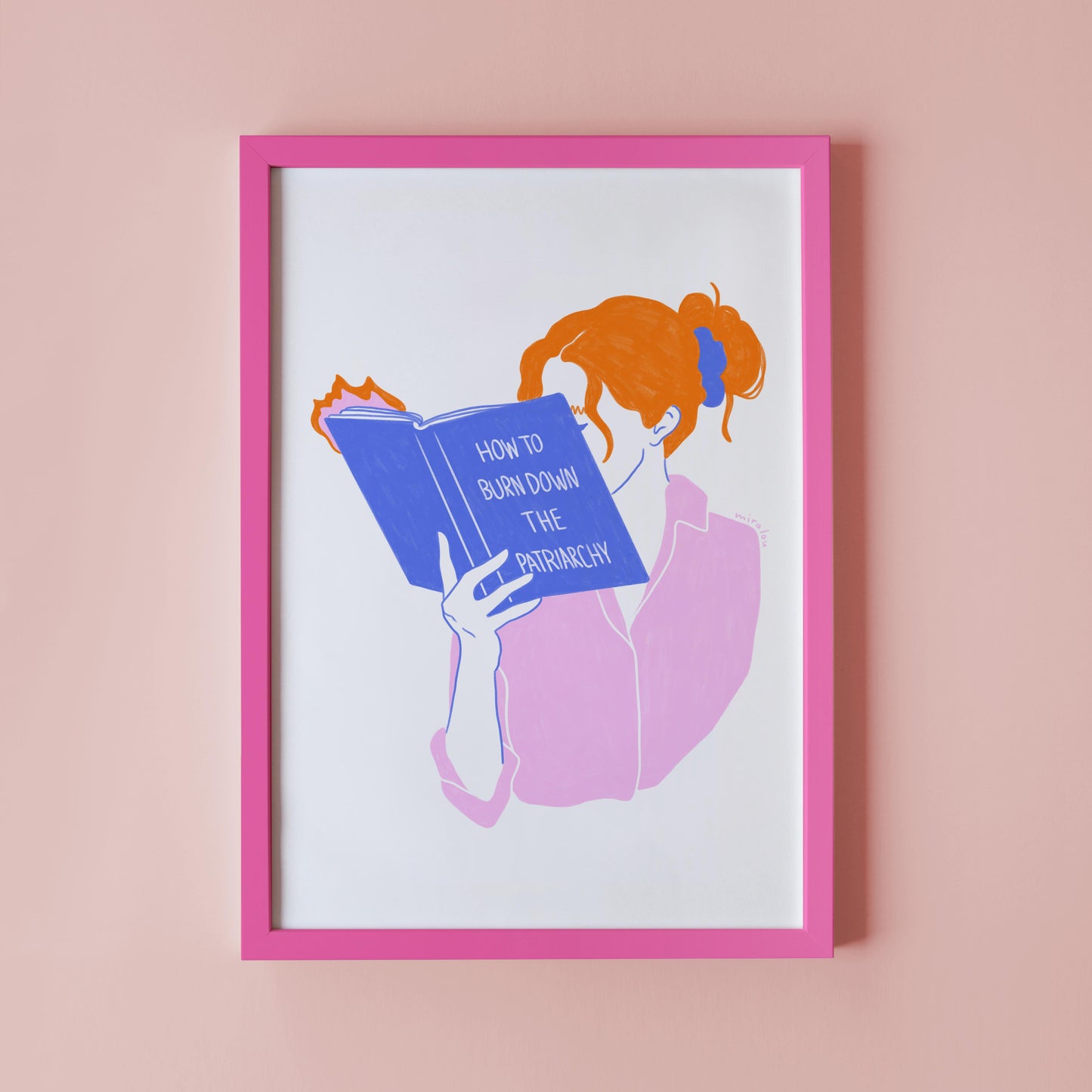 BURN DOWN – ART PRINT