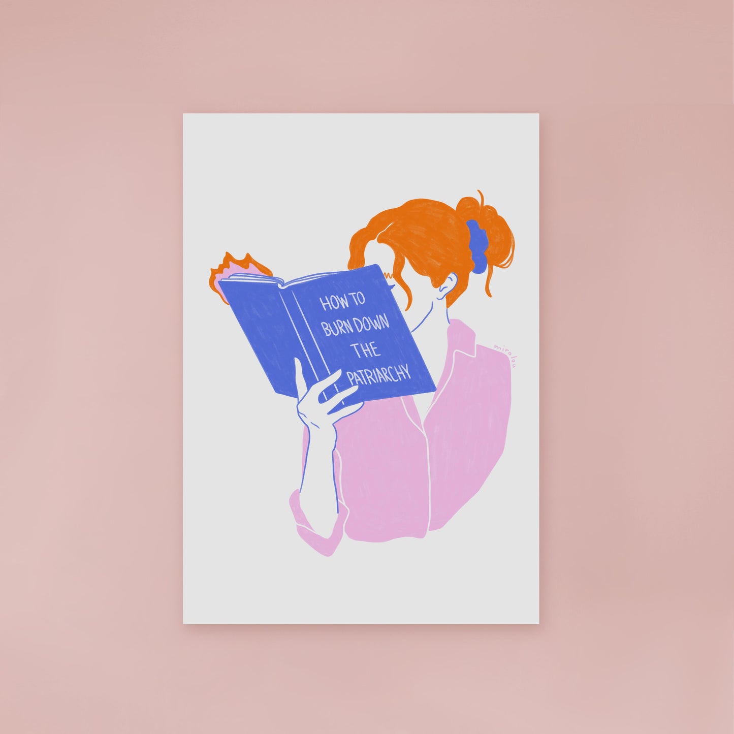 BURN DOWN – ART PRINT