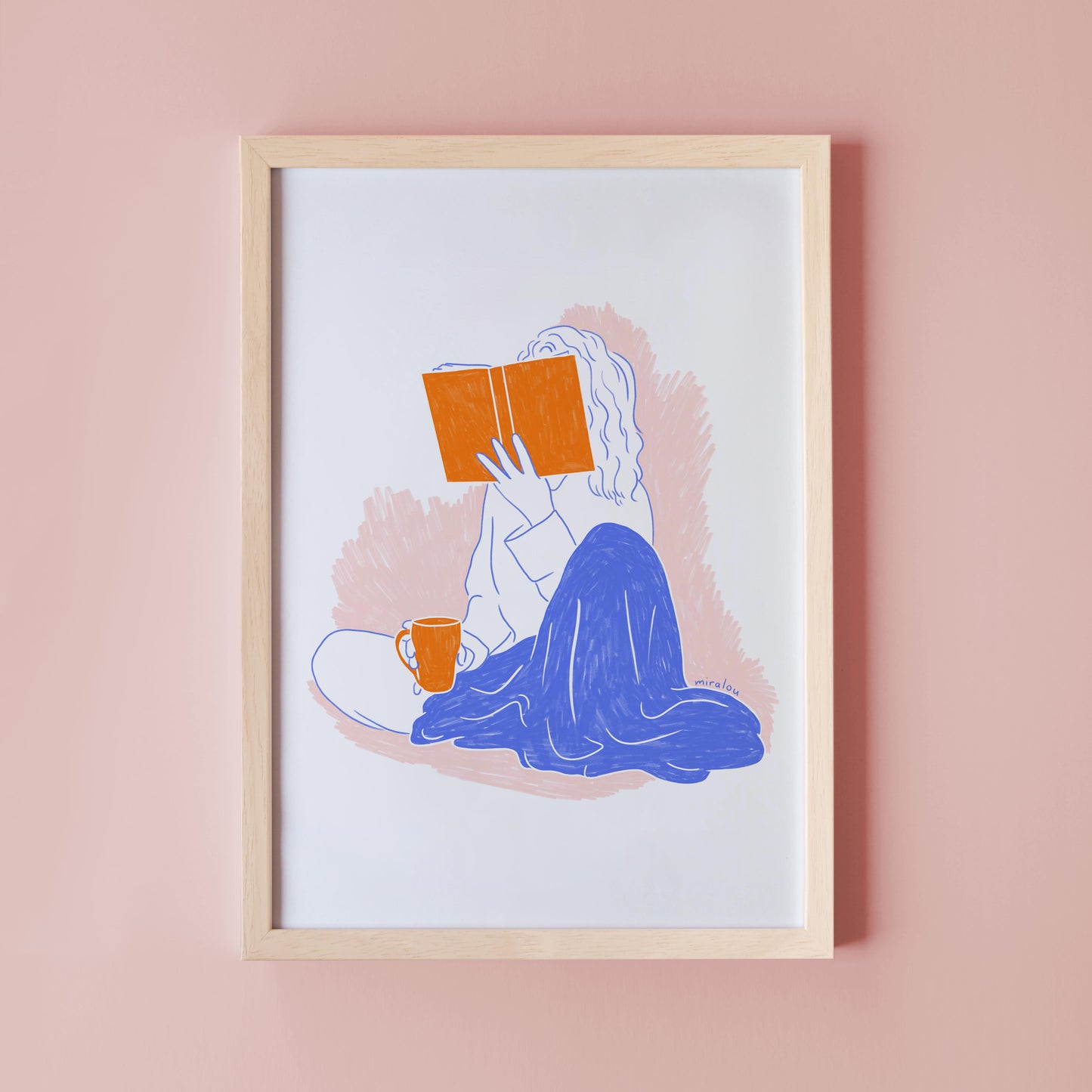 BUSY RESTING - ART PRINT