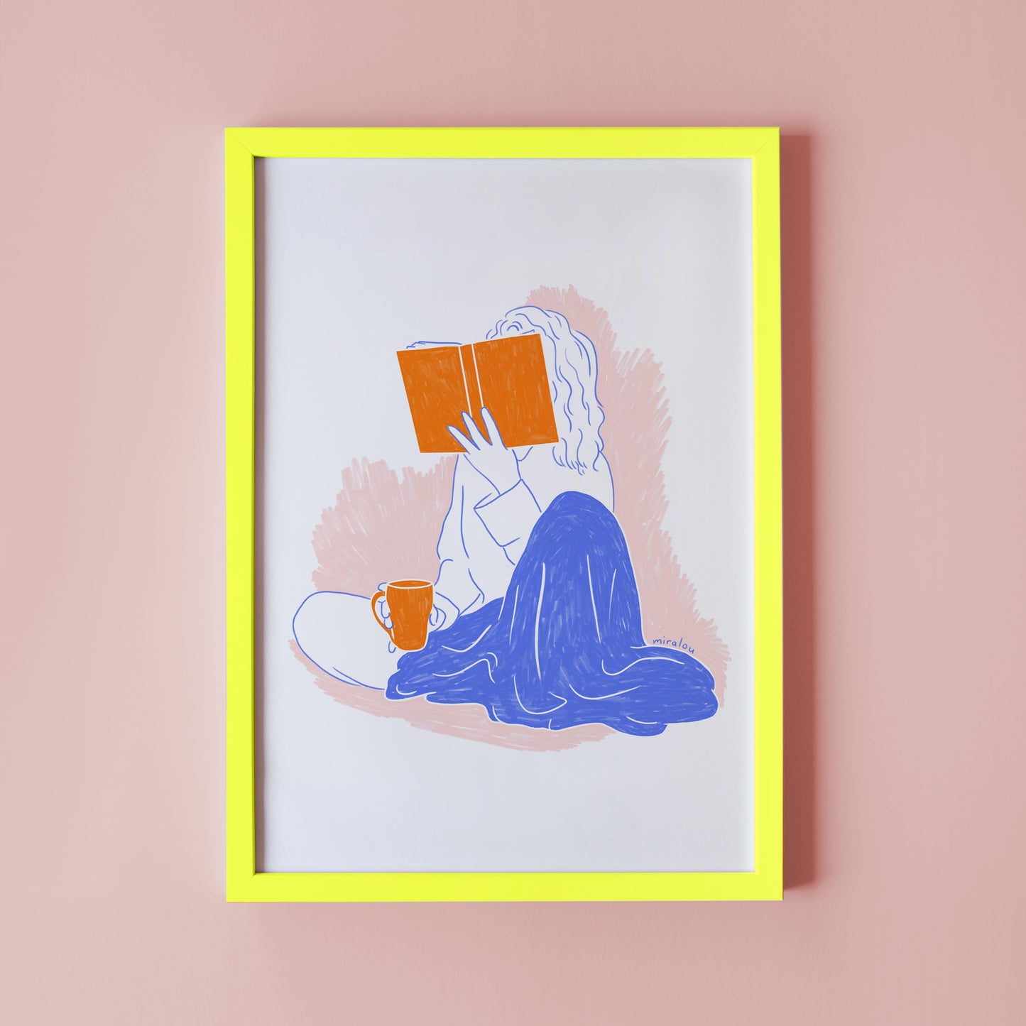 BUSY RESTING - ART PRINT