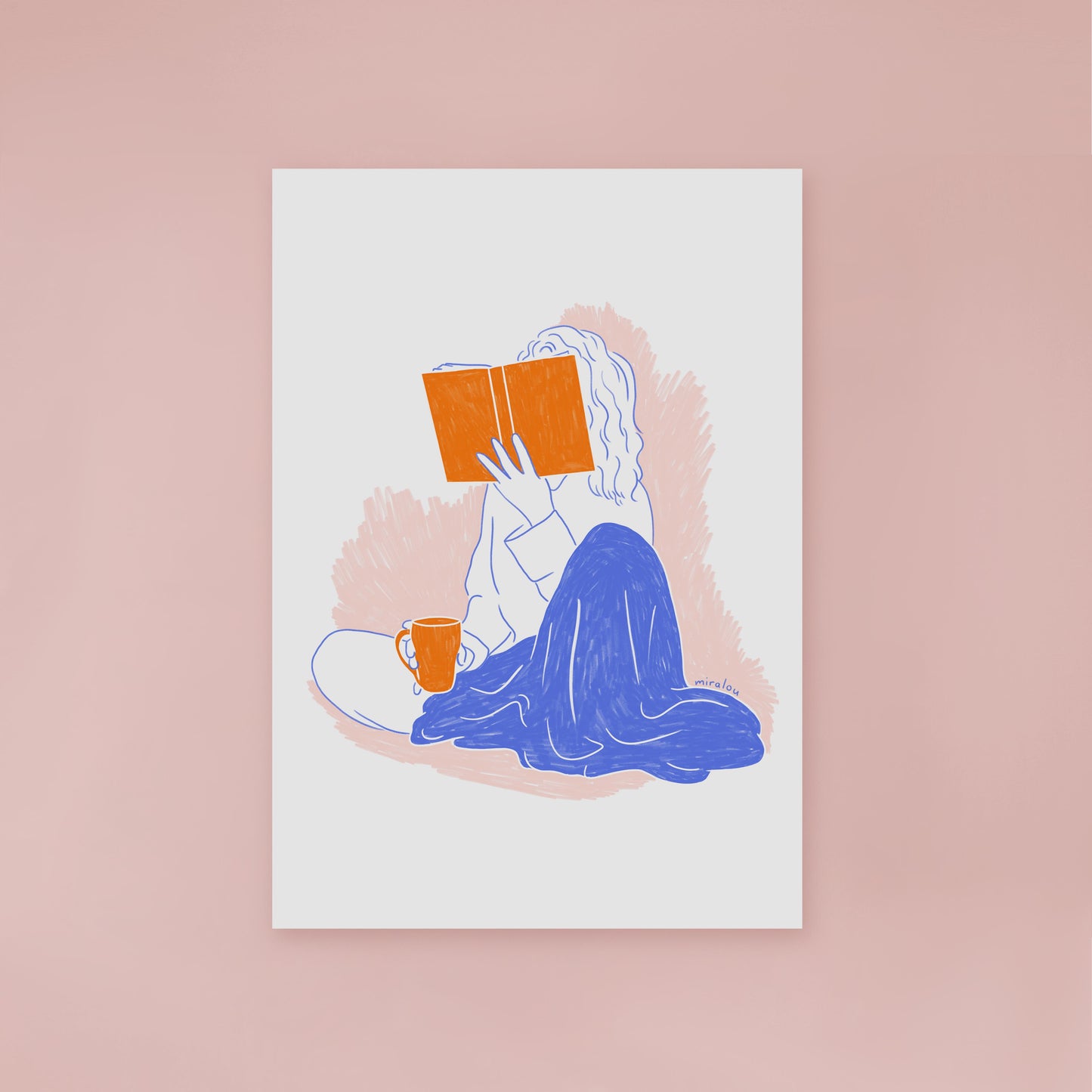 BUSY RESTING - ART PRINT
