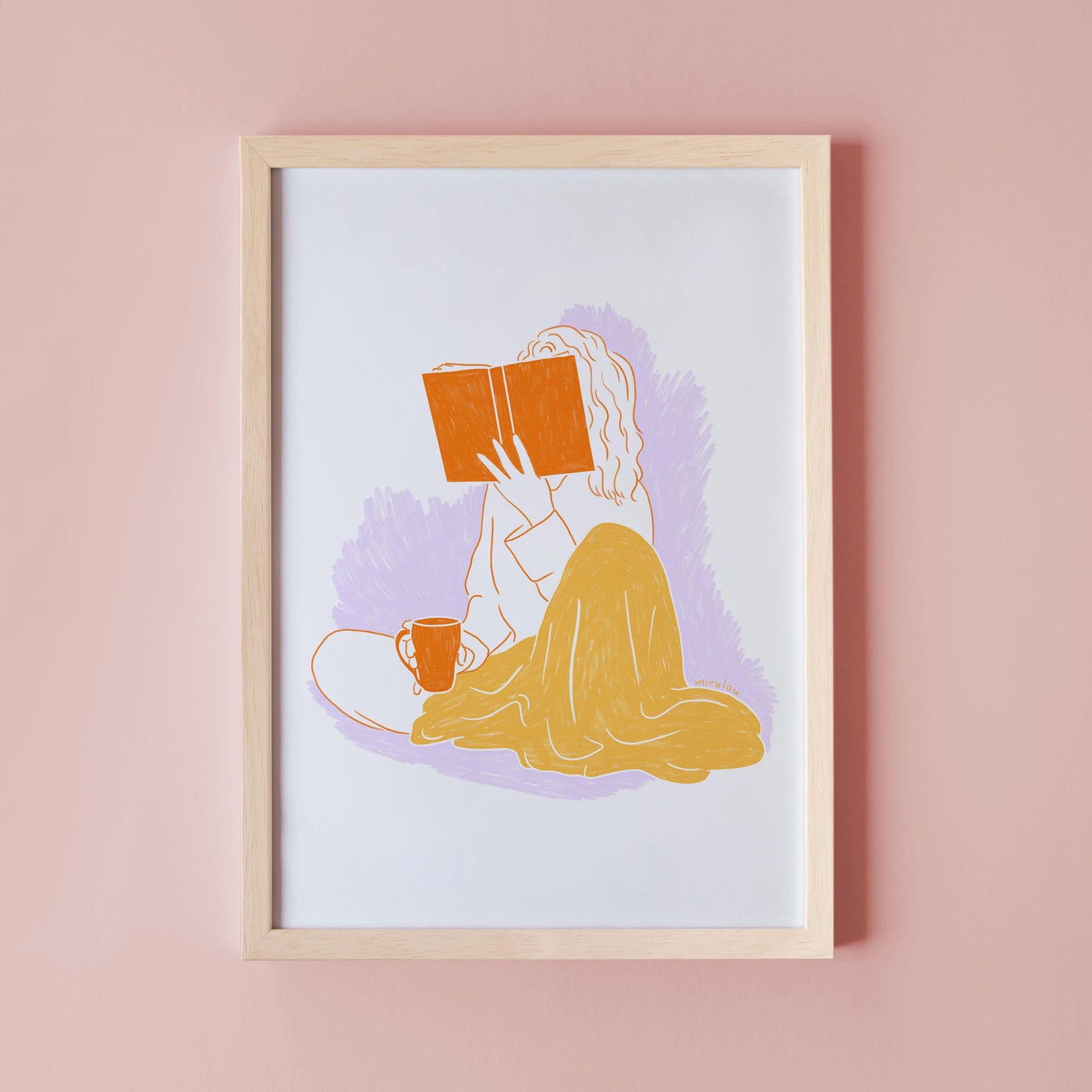 BUSY RESTING - ART PRINT