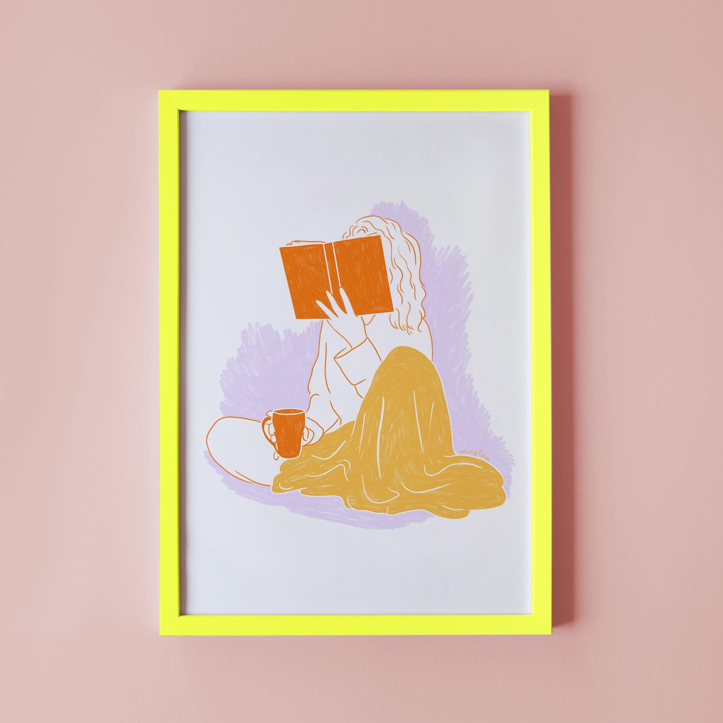 BUSY RESTING - ART PRINT