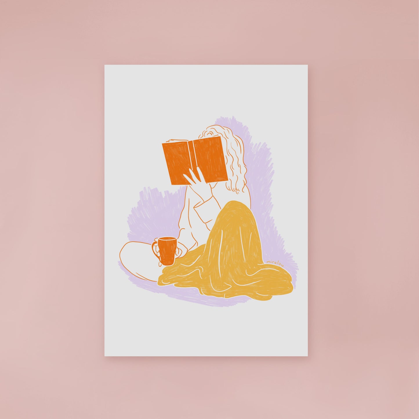 BUSY RESTING - ART PRINT