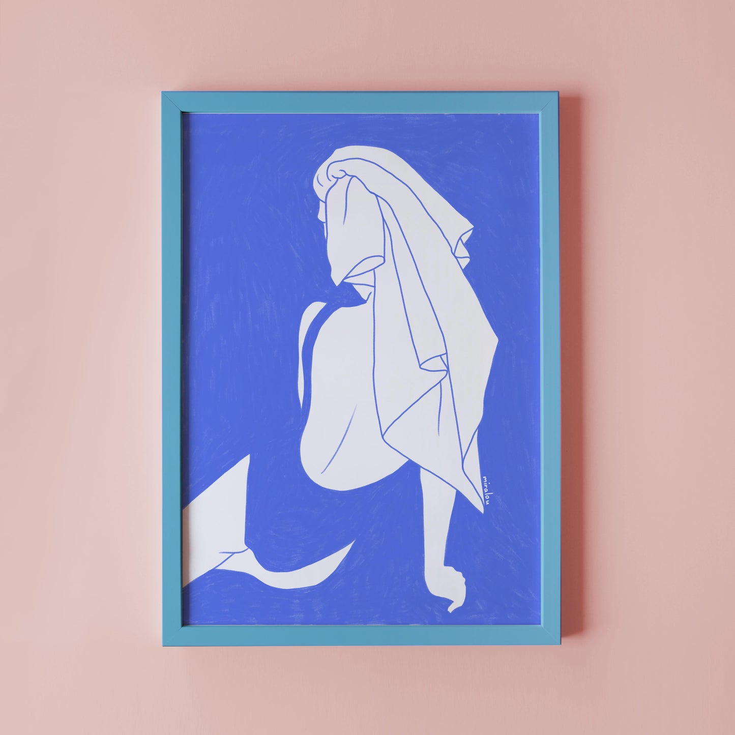 COOL BLUE – KUNSTDRUCK