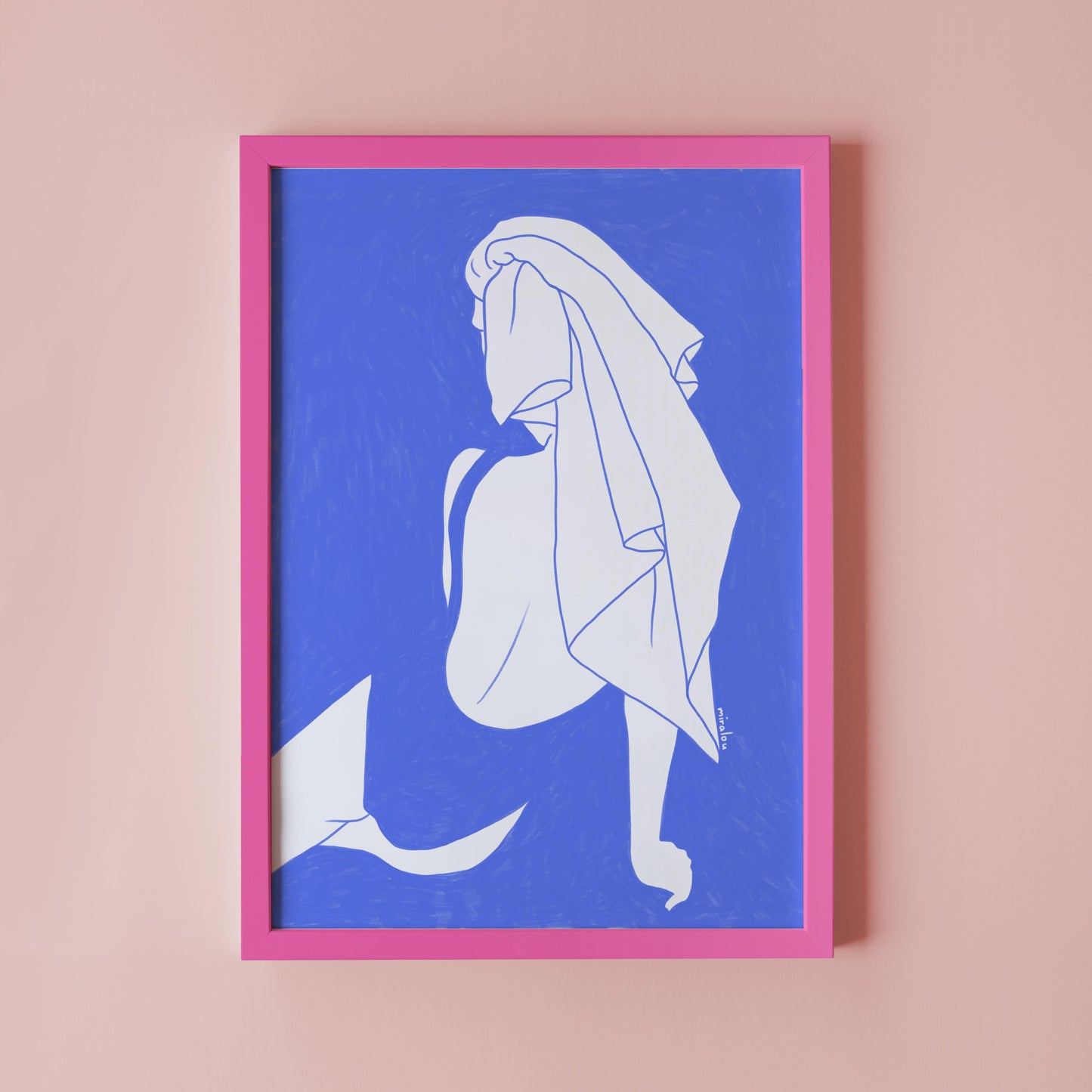COOL BLUE – KUNSTDRUCK