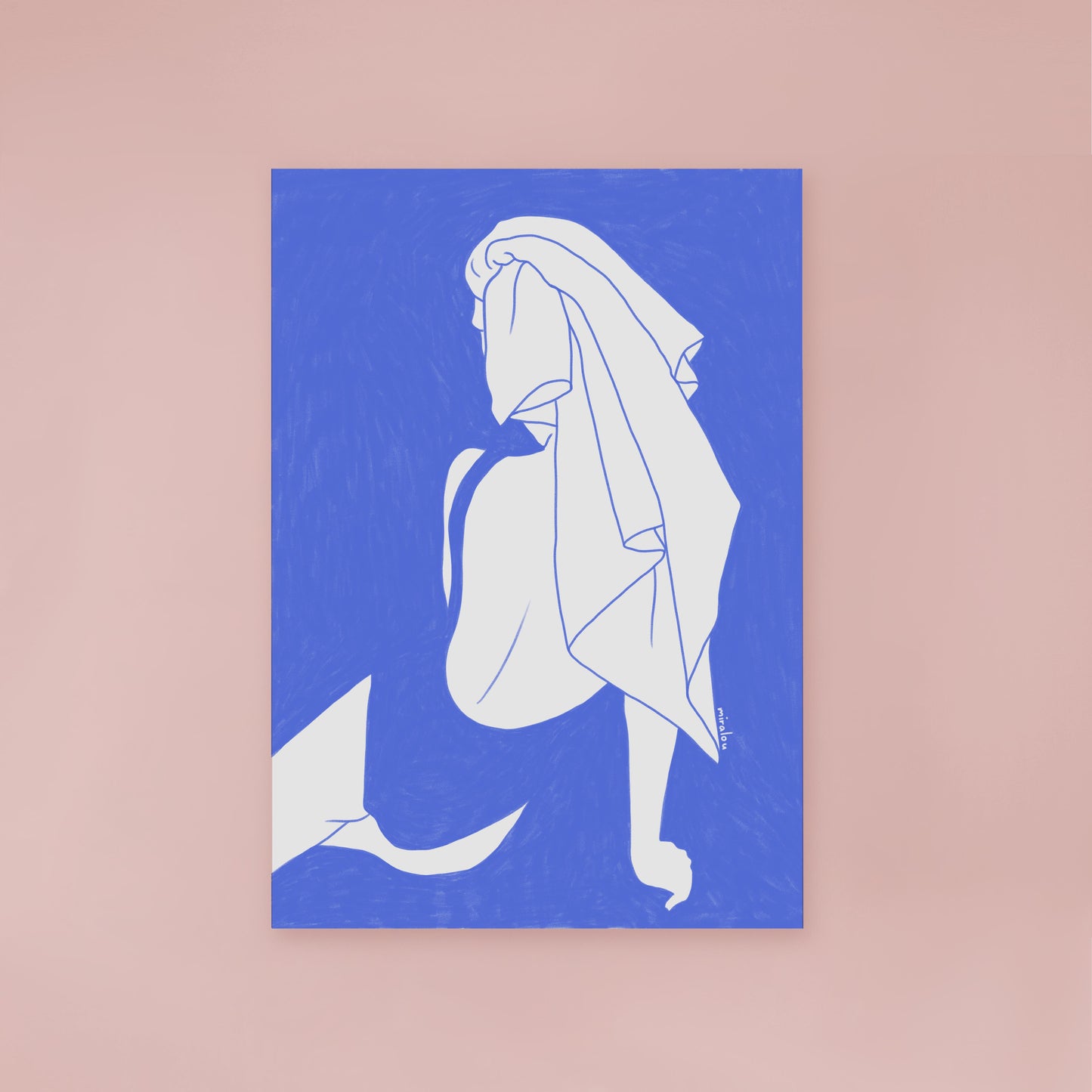 COOL BLUE – KUNSTDRUCK