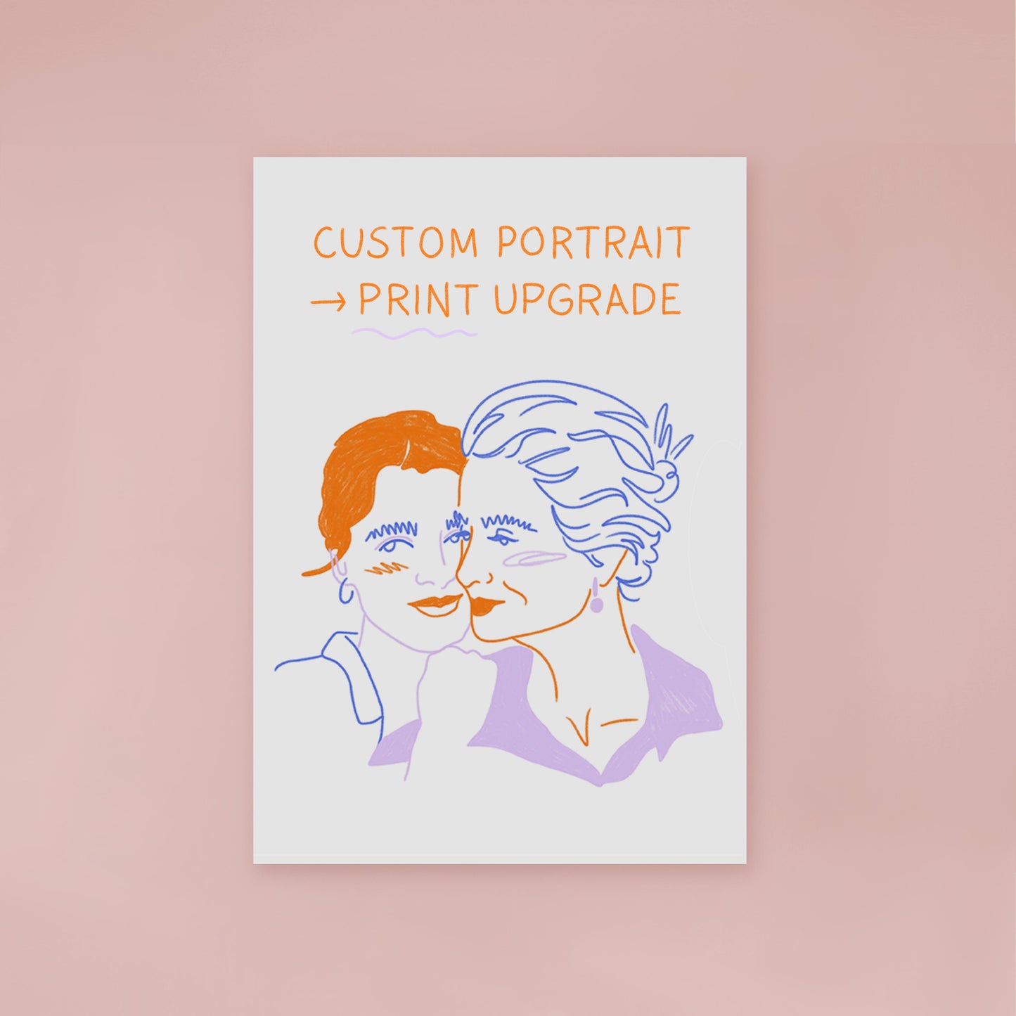 PERSONALIZED PORTRAIT – ART PRINT