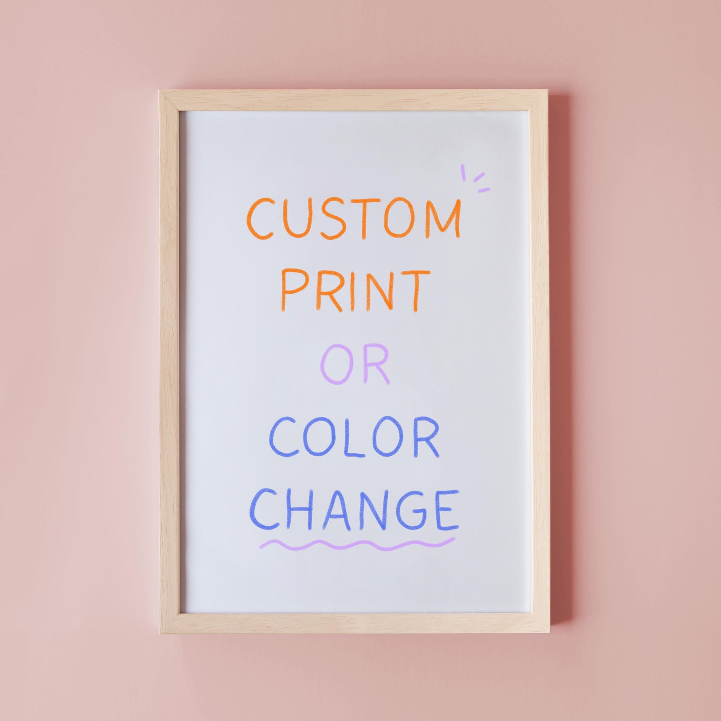 DESIRED MOTIF – ART PRINT