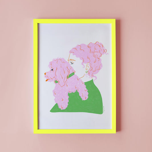 DOG LOVER – KUNSTDRUCK