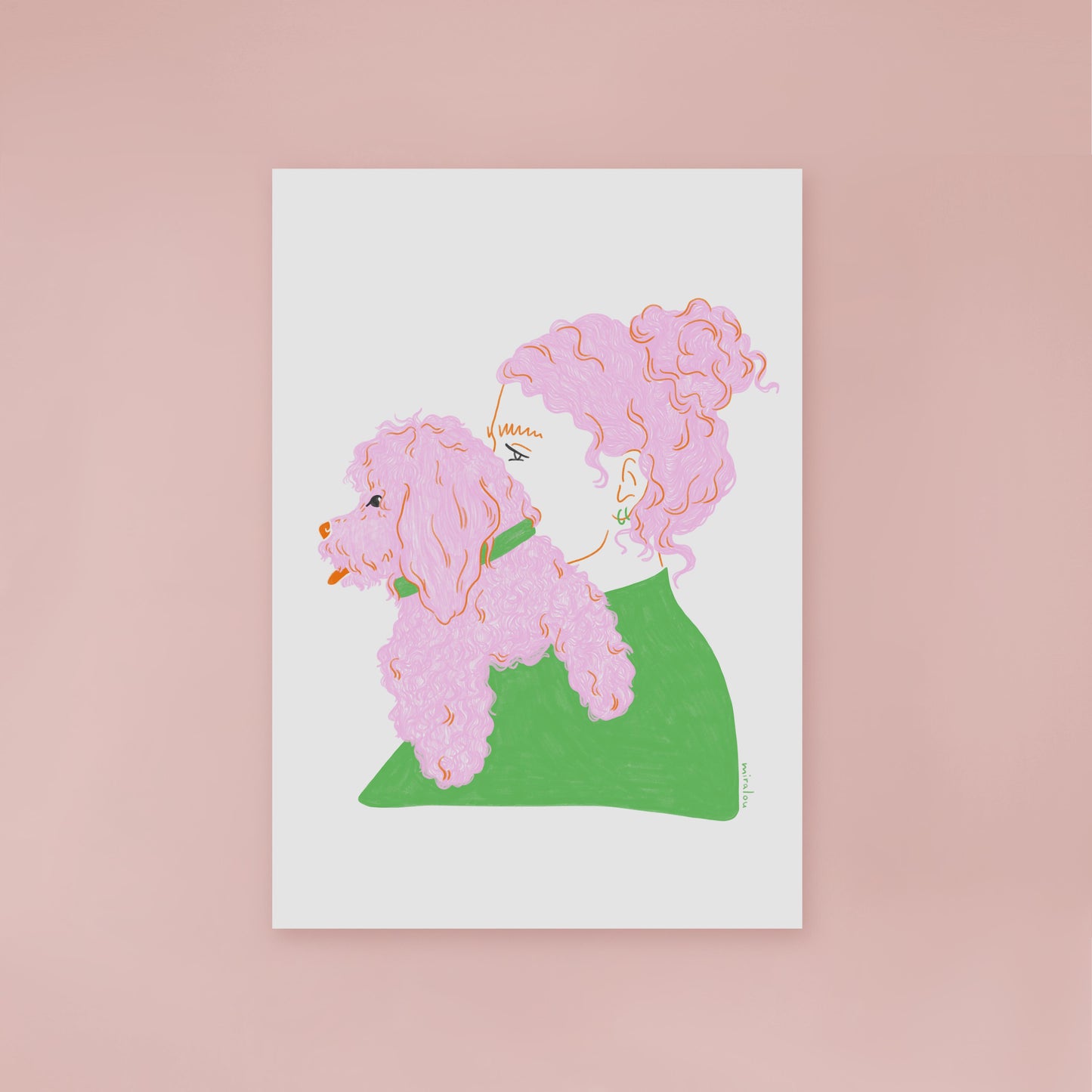DOG LOVER – ART PRINT