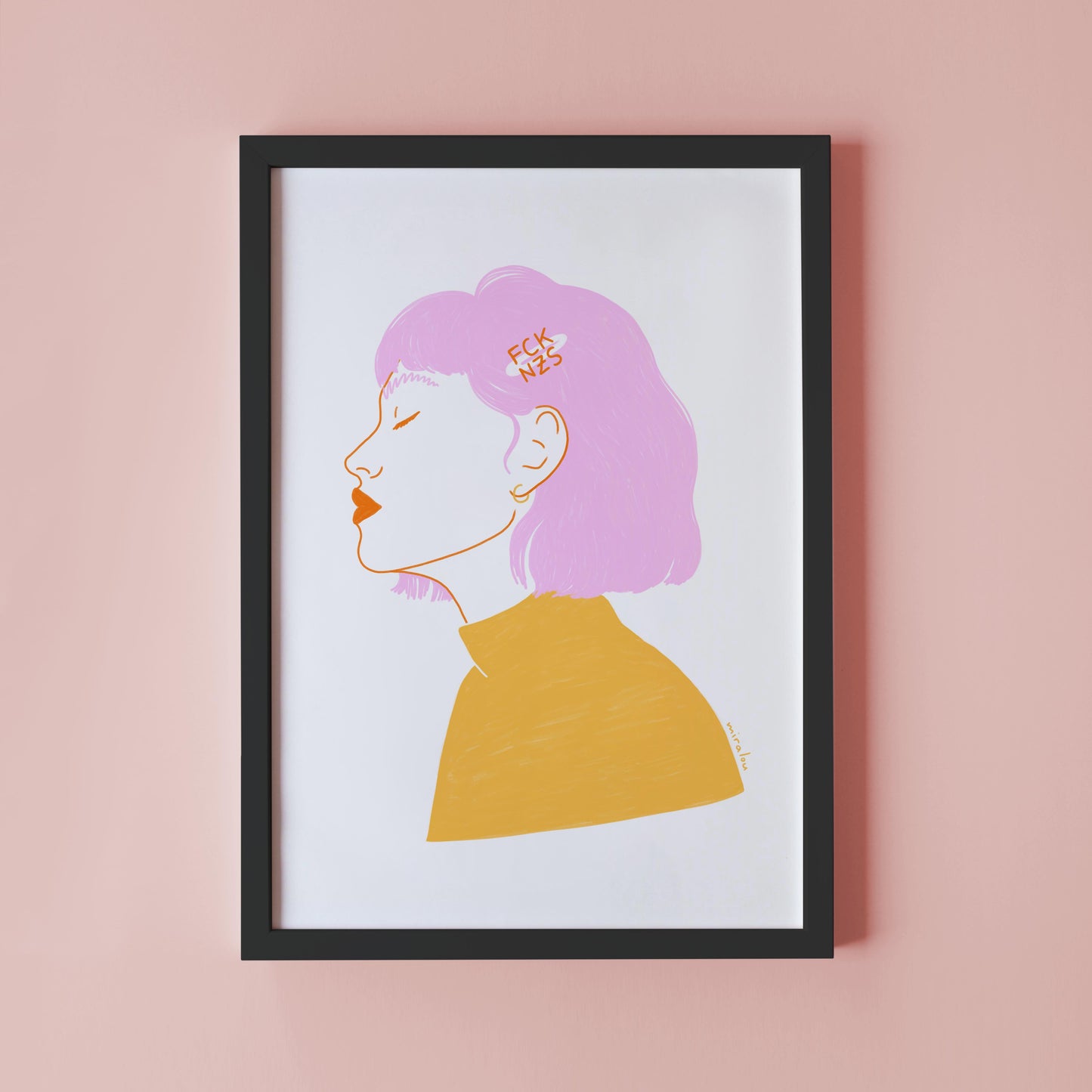 FCK NZS – ART PRINT