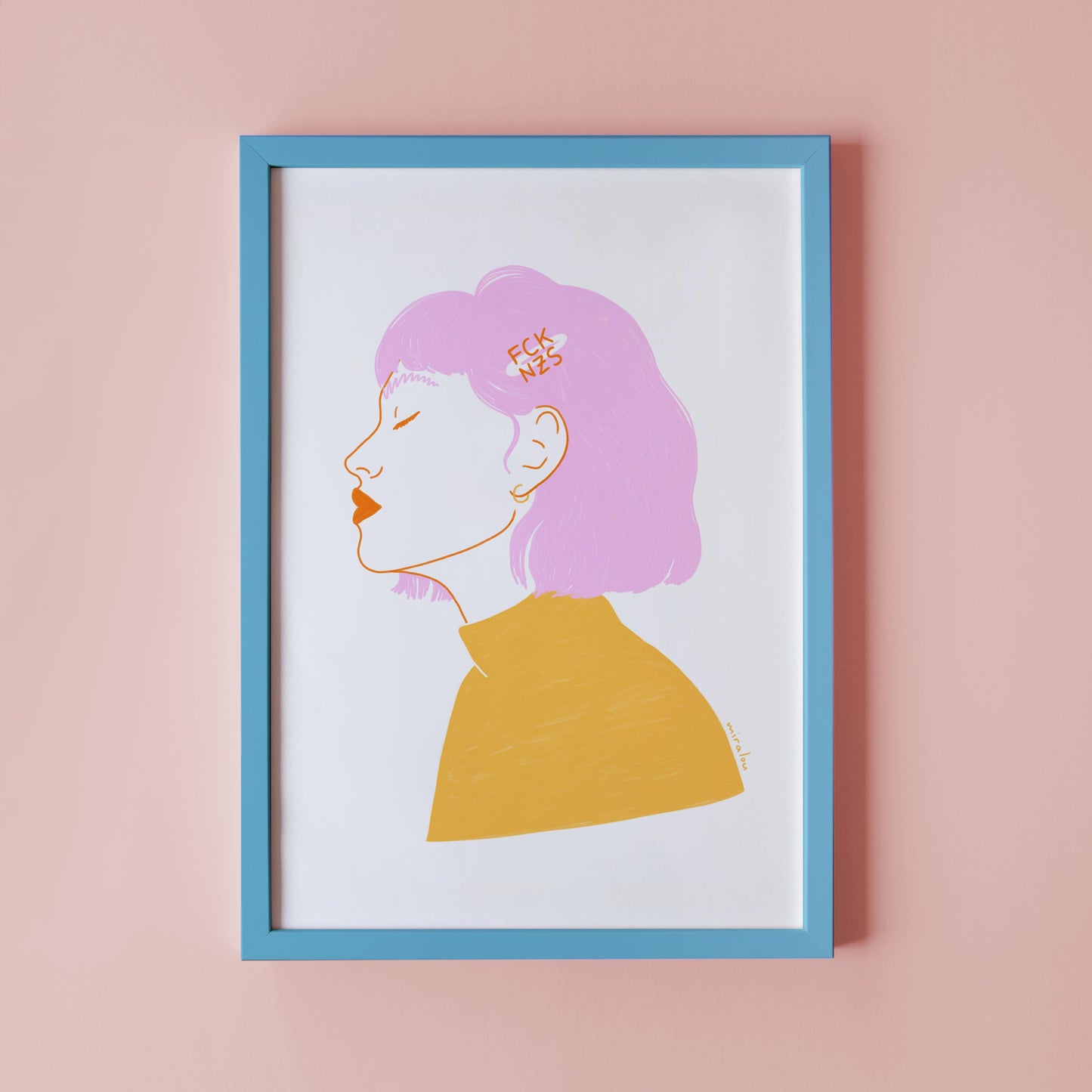 FCK NZS – ART PRINT