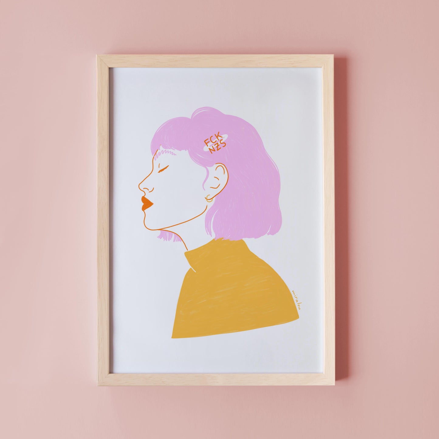 FCK NZS – ART PRINT