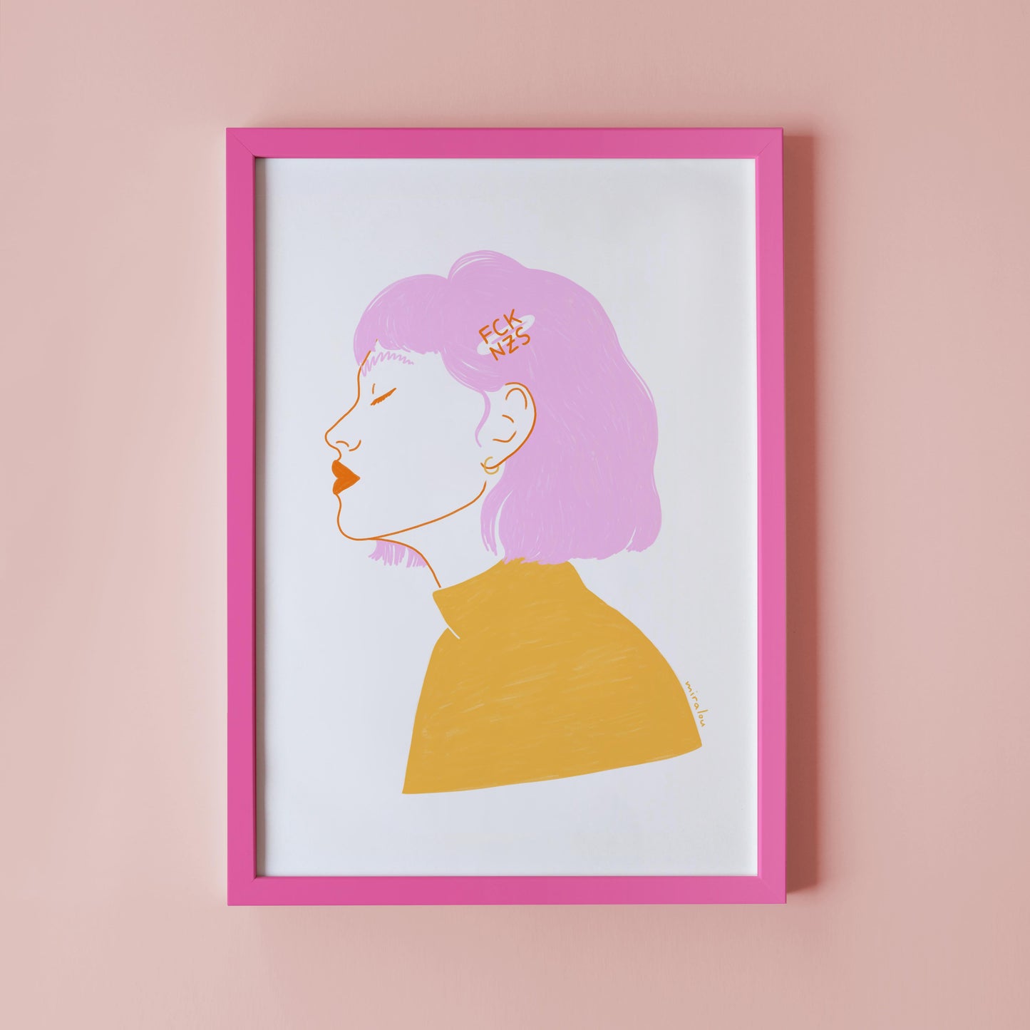 FCK NZS – ART PRINT