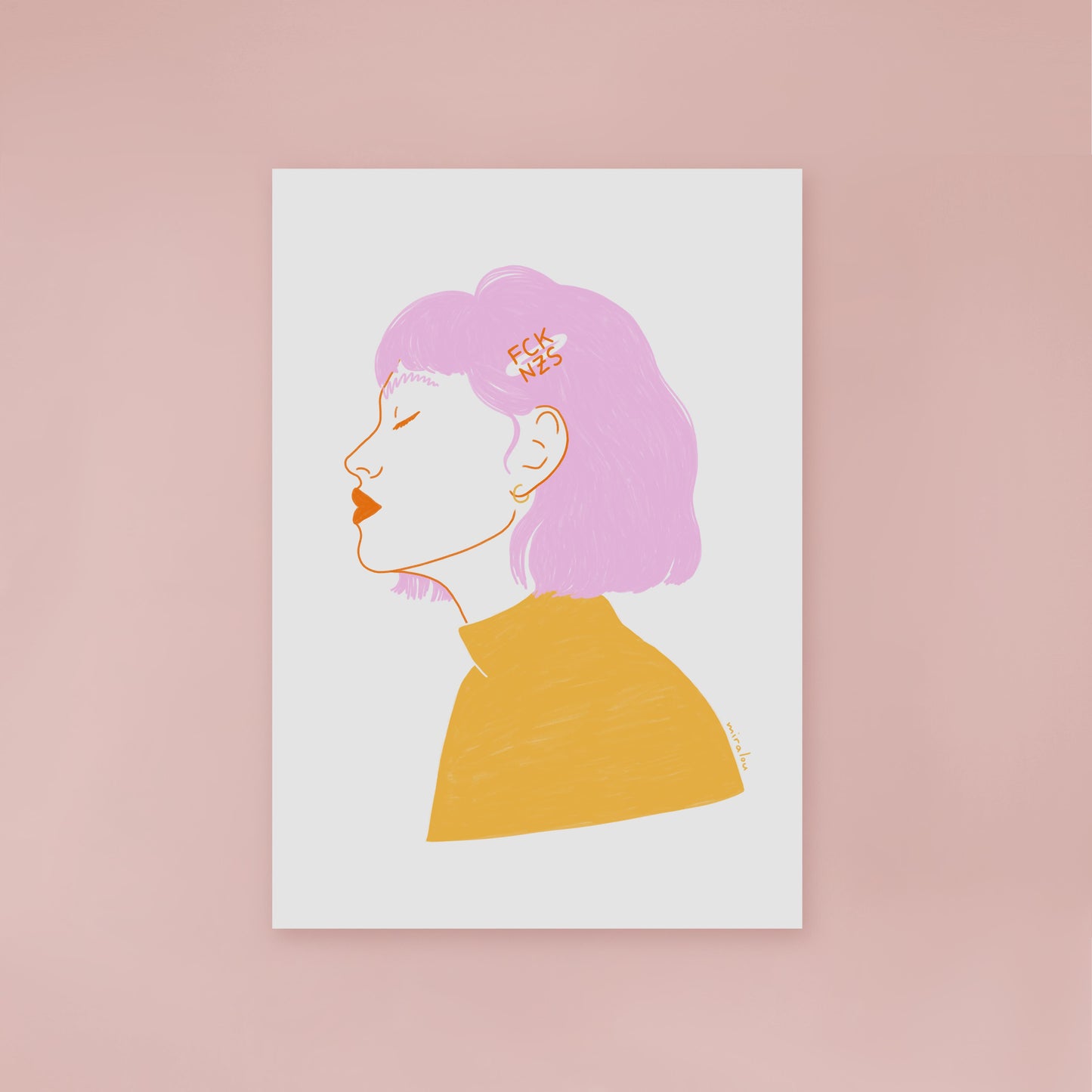 FCK NZS – ART PRINT