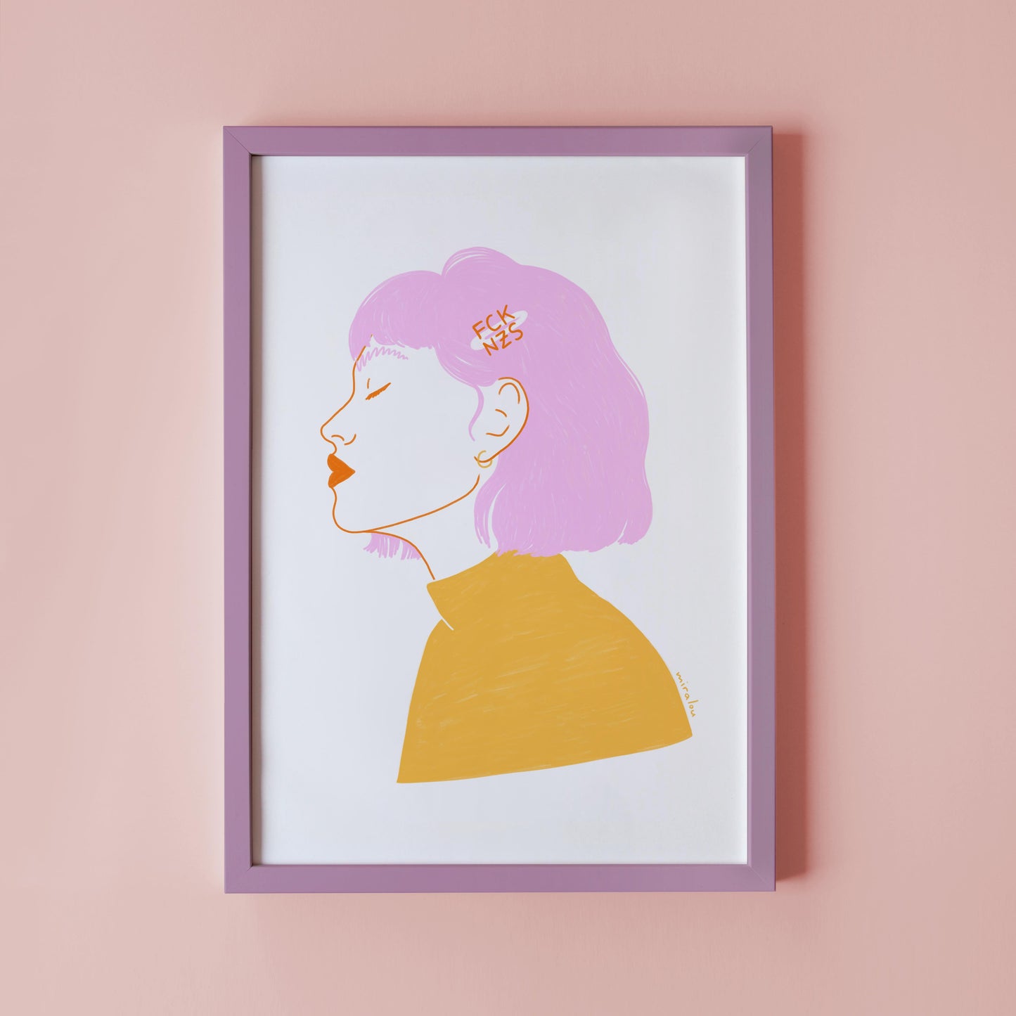 FCK NZS – ART PRINT
