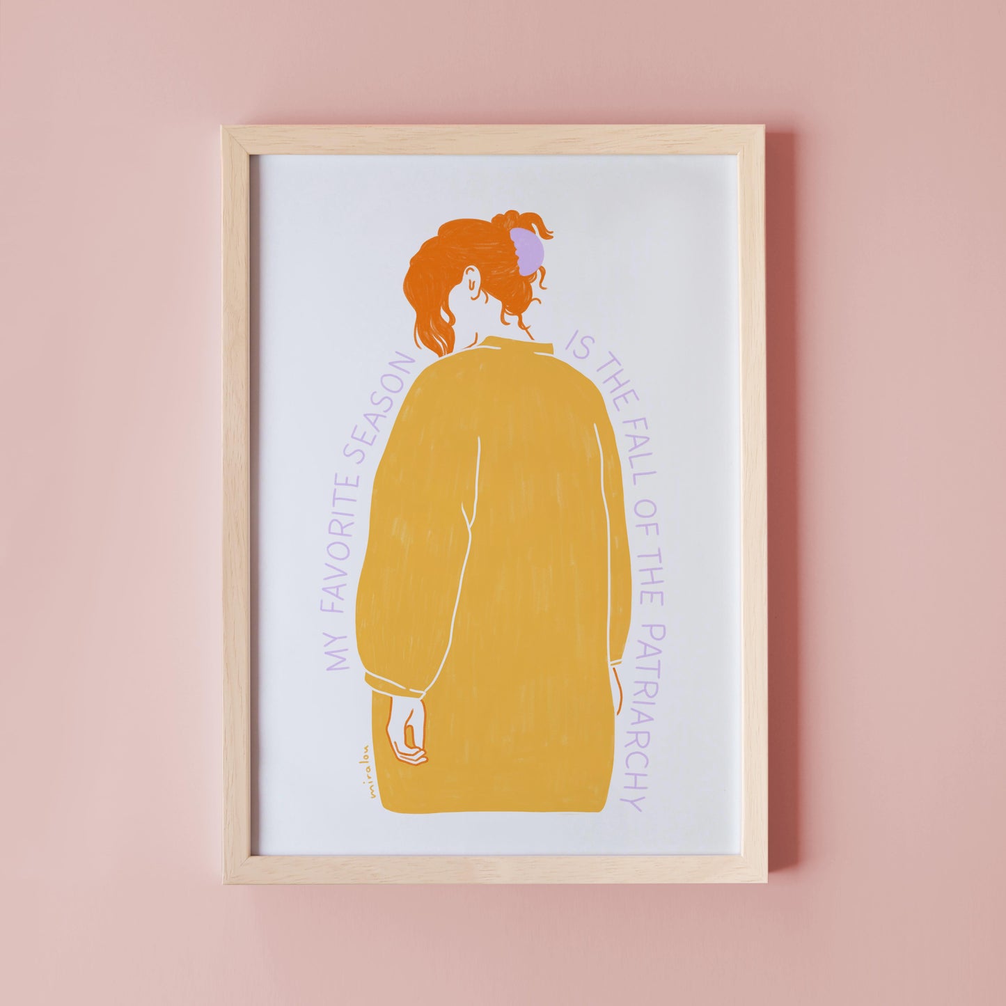 FALL OF THE PATRIARCHY – ART PRINT