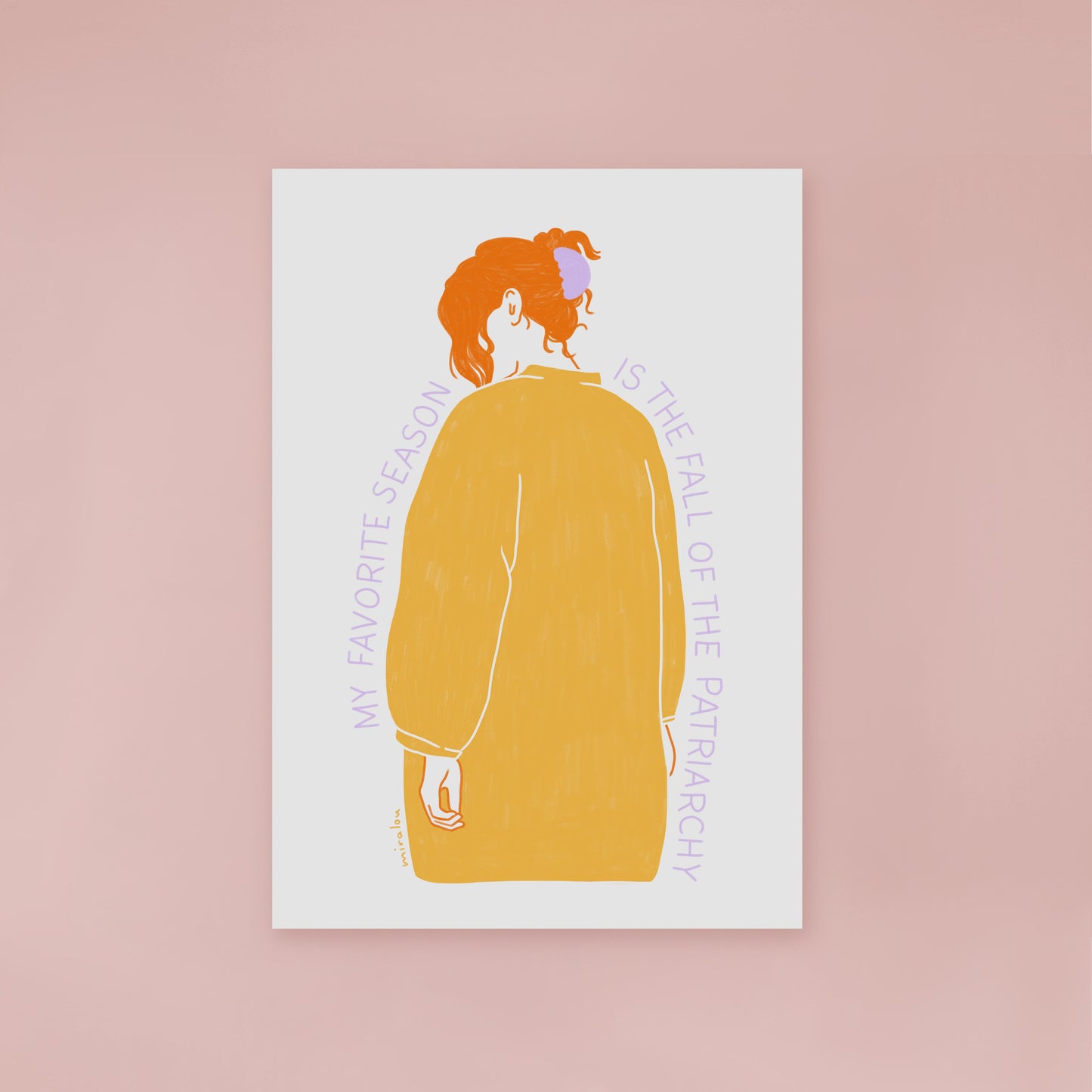 FALL OF THE PATRIARCHY – ART PRINT