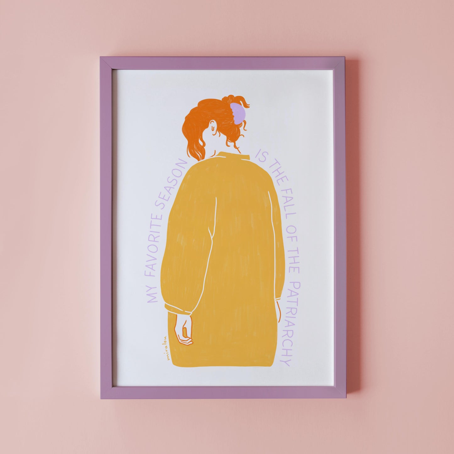 FALL OF THE PATRIARCHY – ART PRINT