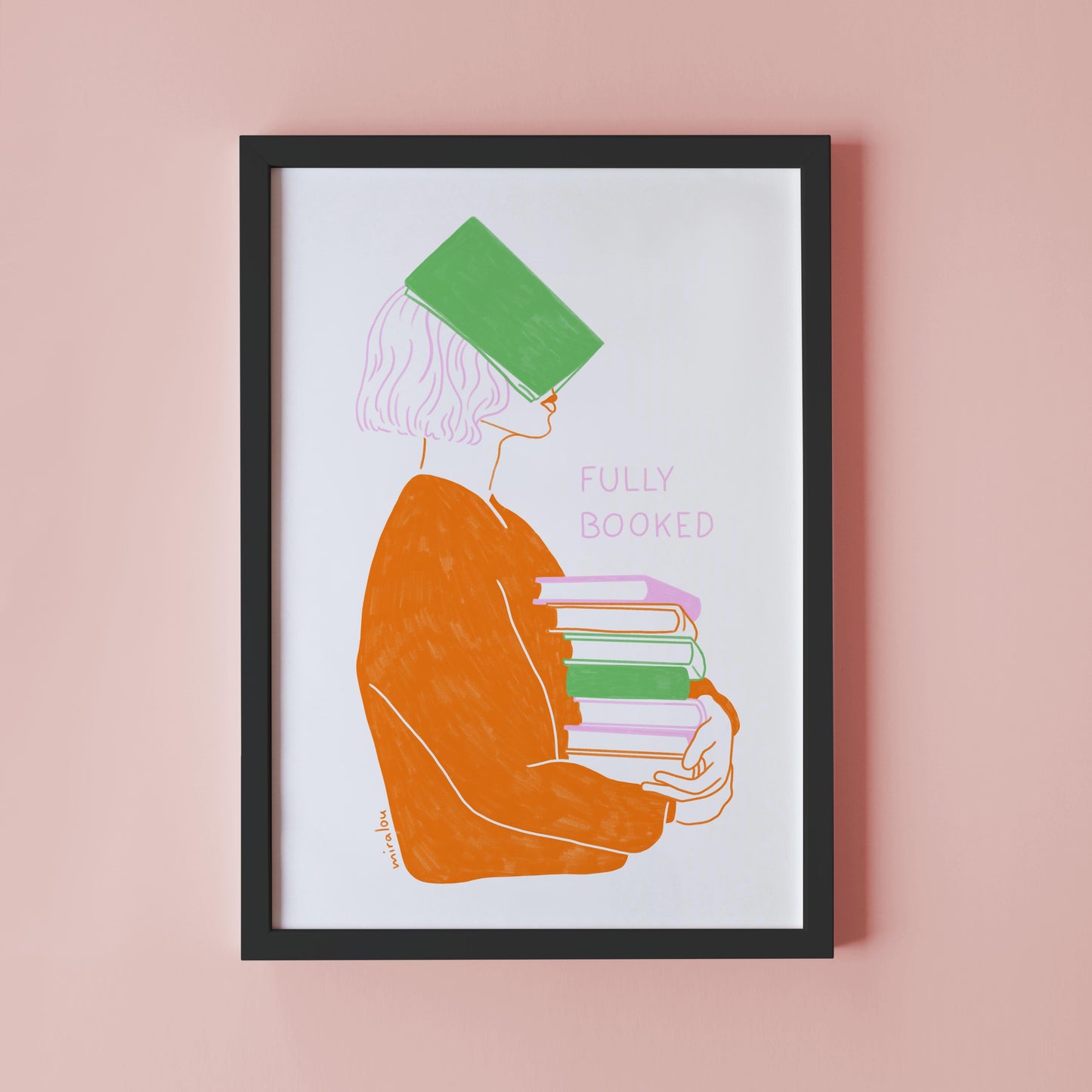 FULLY BOOKED - ART PRINT