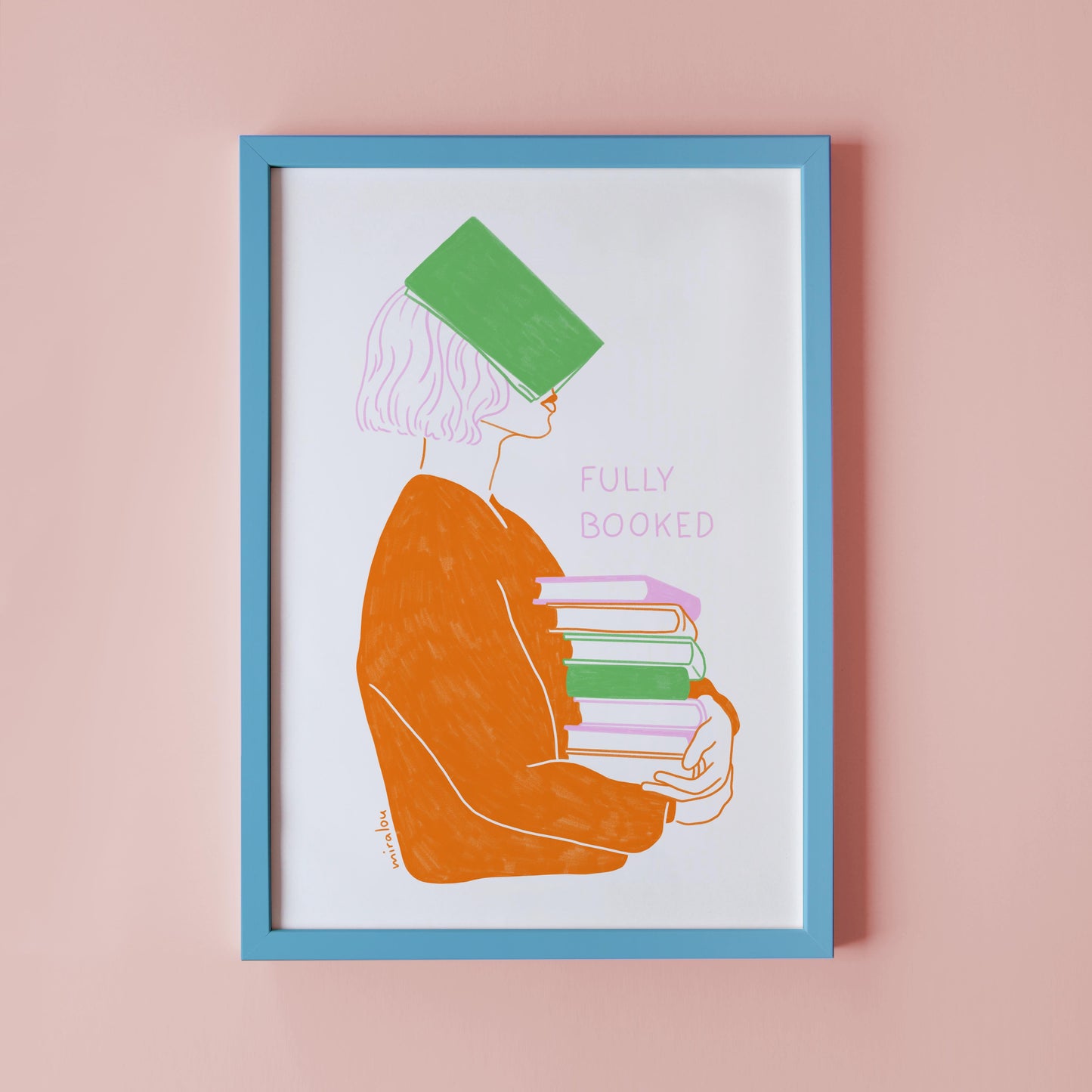 FULLY BOOKED - ART PRINT
