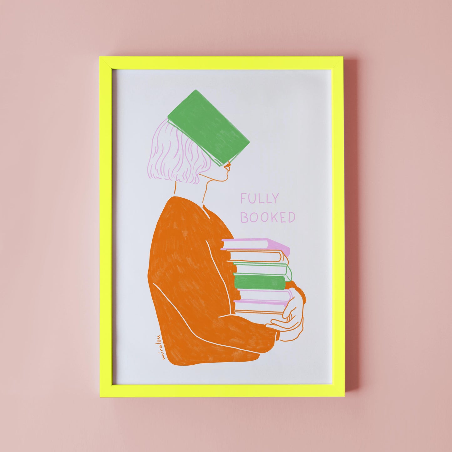 FULLY BOOKED - ART PRINT