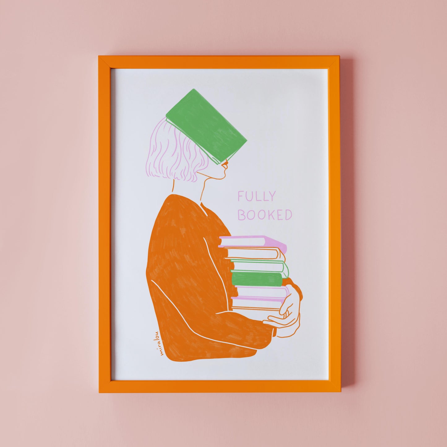 FULLY BOOKED - ART PRINT
