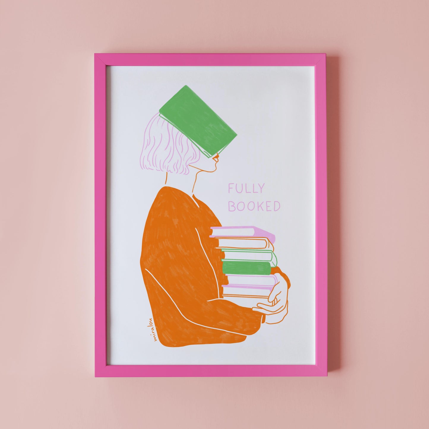FULLY BOOKED - ART PRINT