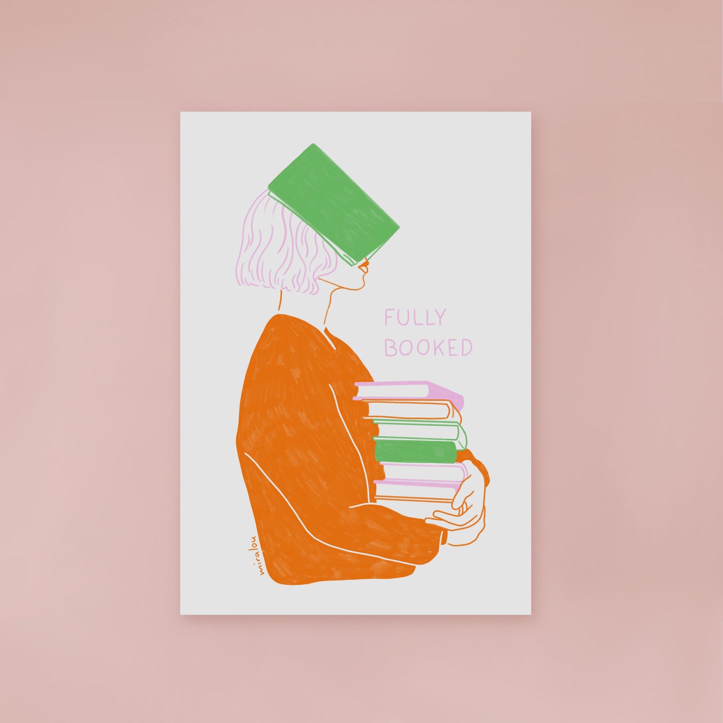 FULLY BOOKED - ART PRINT