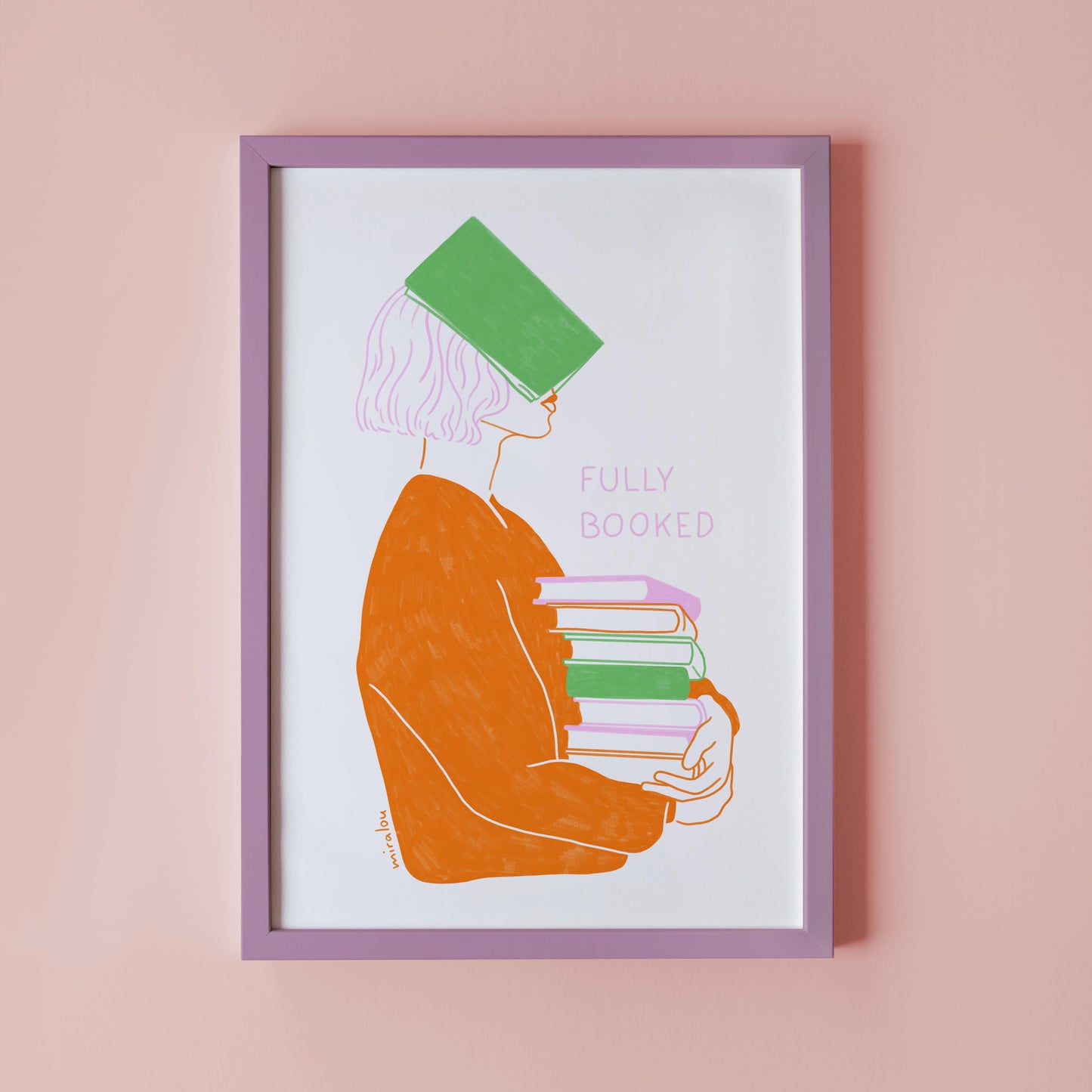 FULLY BOOKED - ART PRINT