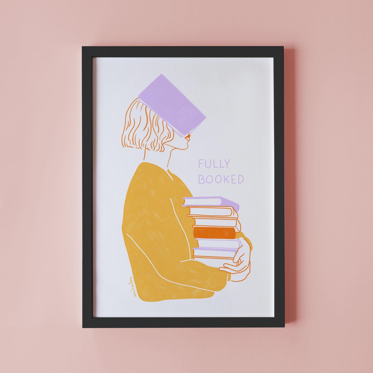 FULLY BOOKED - ART PRINT
