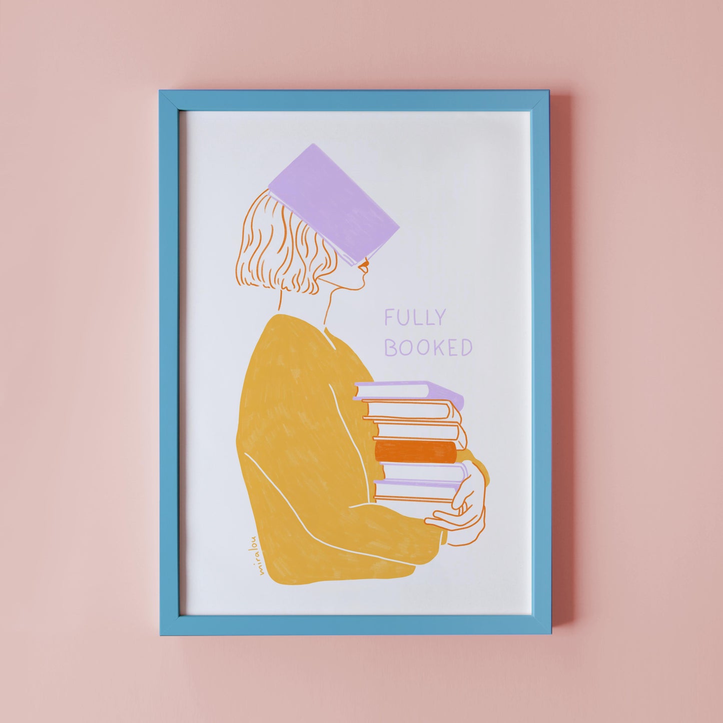 FULLY BOOKED - ART PRINT