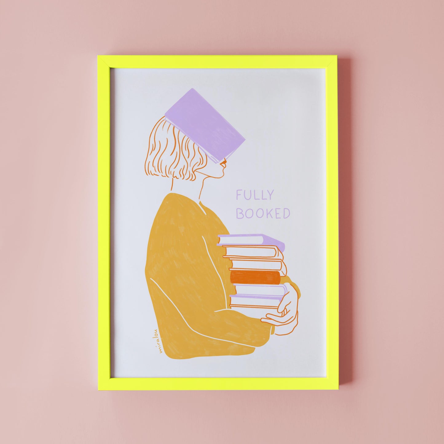 FULLY BOOKED - ART PRINT