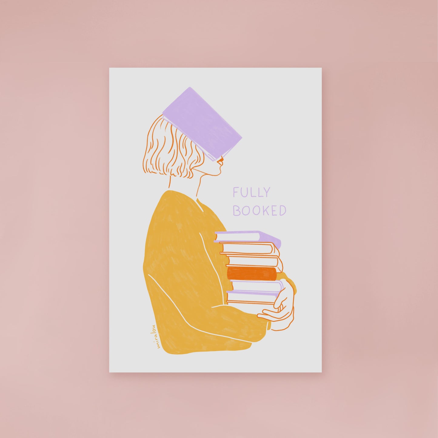FULLY BOOKED - ART PRINT