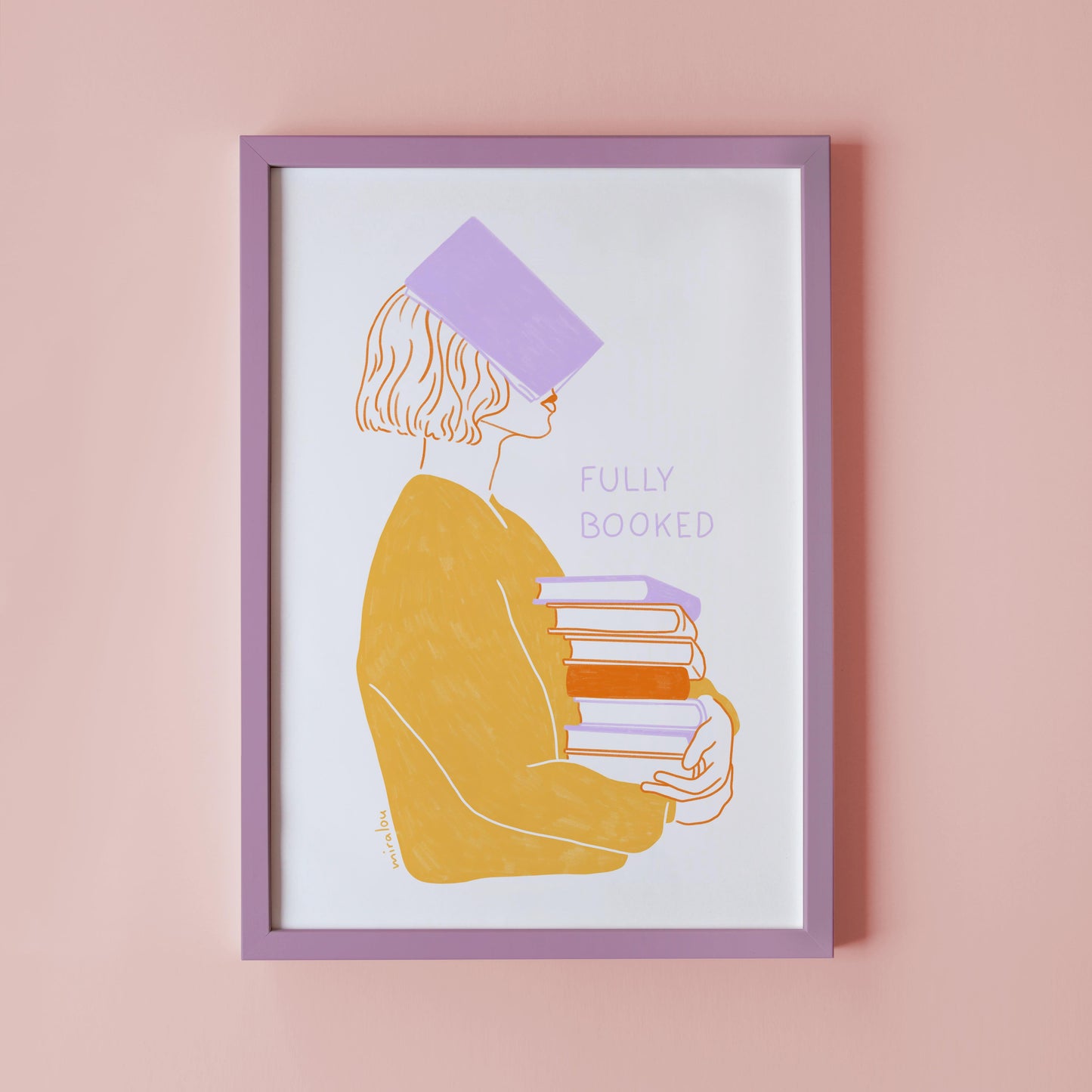 FULLY BOOKED - ART PRINT