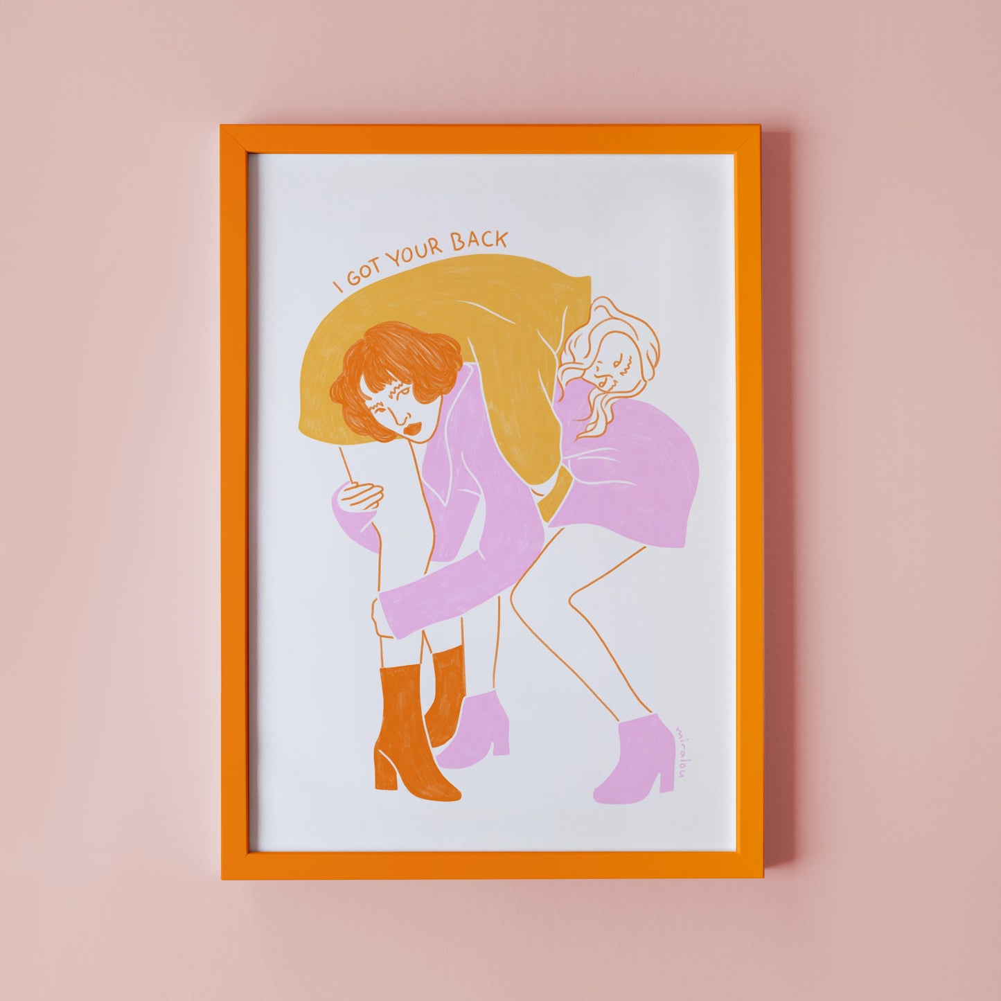 GOT YOUR BACK – ART PRINT