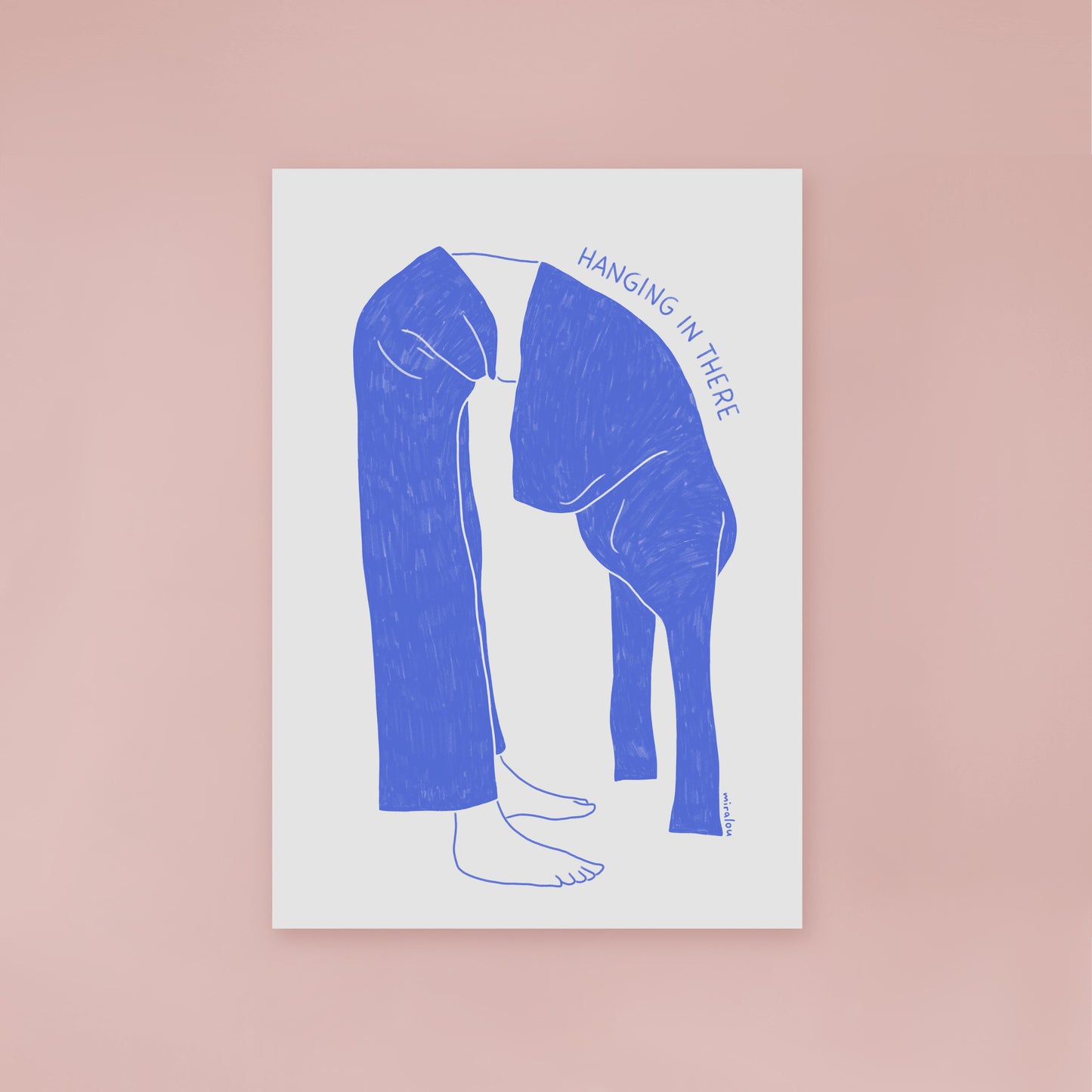 HANGING IN – KUNSTDRUCK