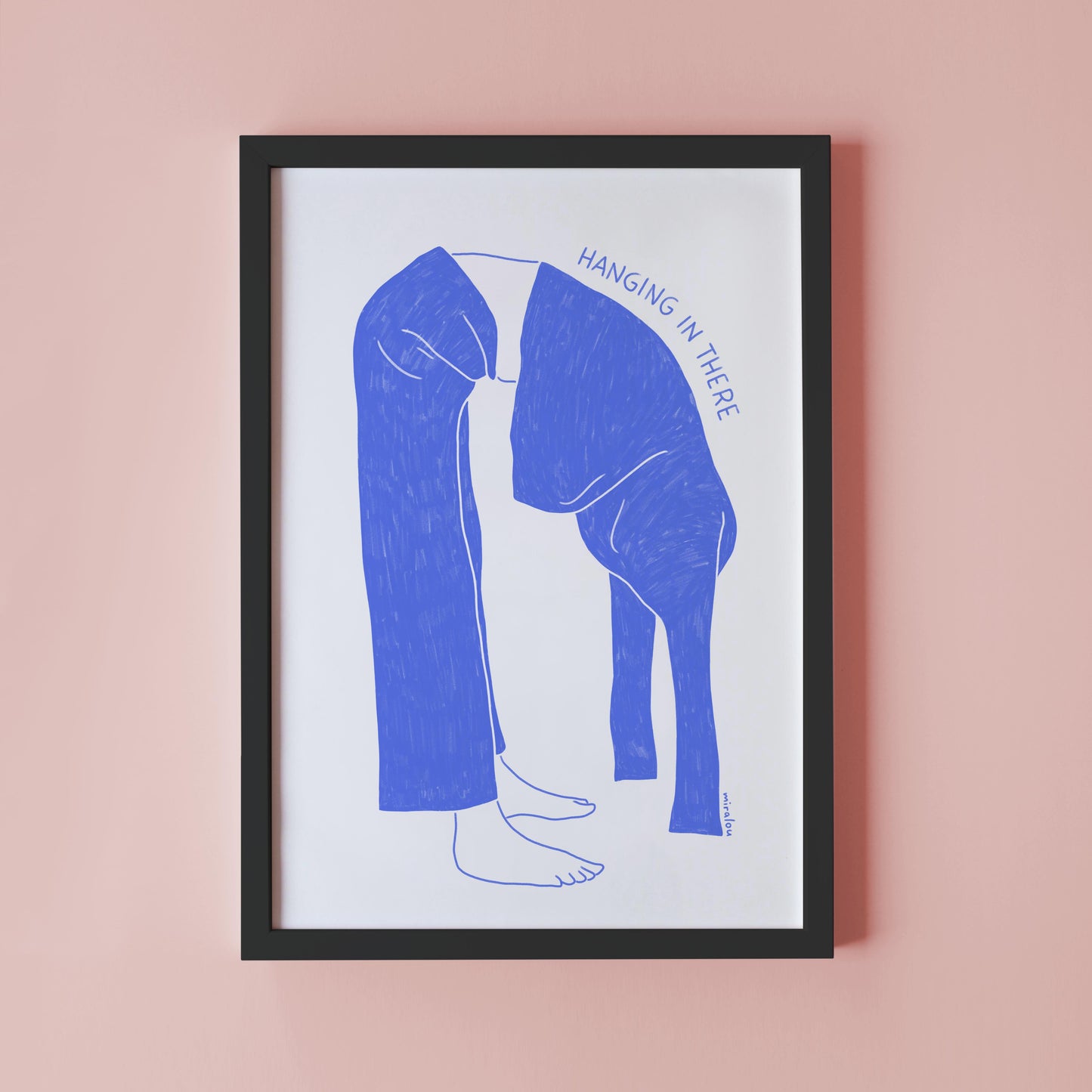 HANGING IN – KUNSTDRUCK