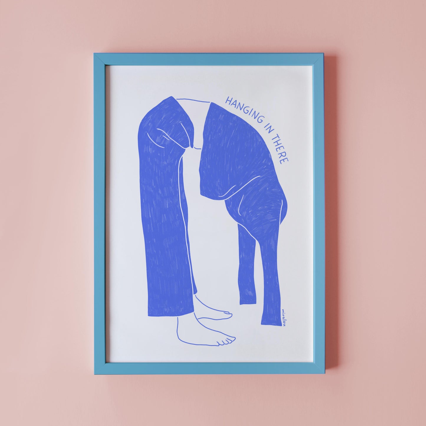 HANGING IN – KUNSTDRUCK