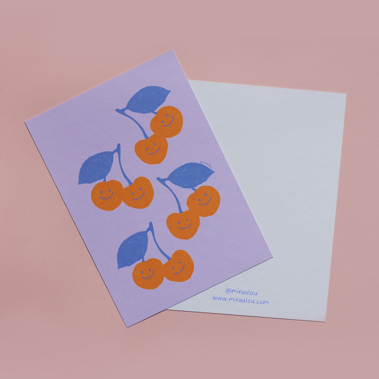 HAPPY FRUIT - POSTCARD SET (4 PIECES)