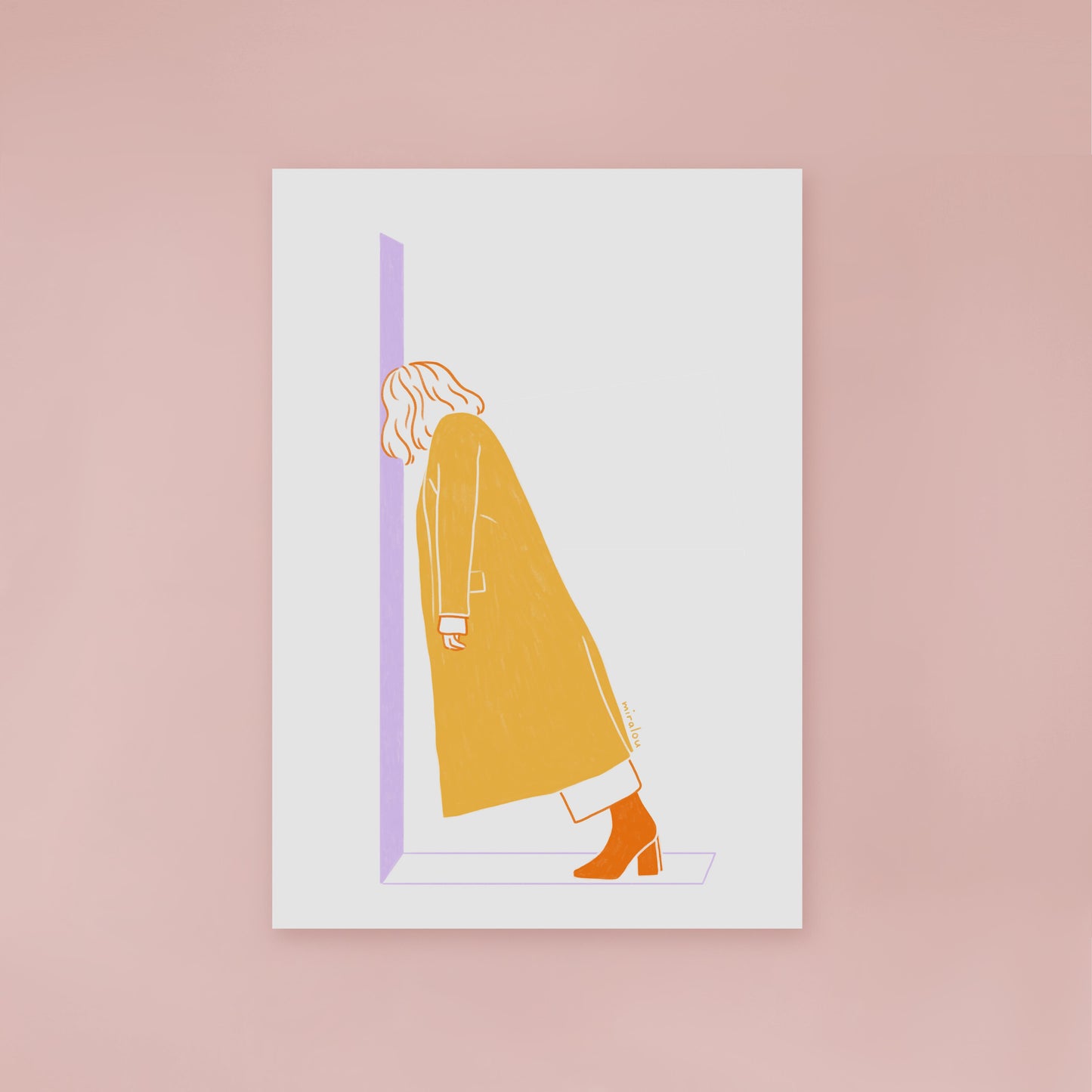 IN MY OWN WAY - ART PRINT