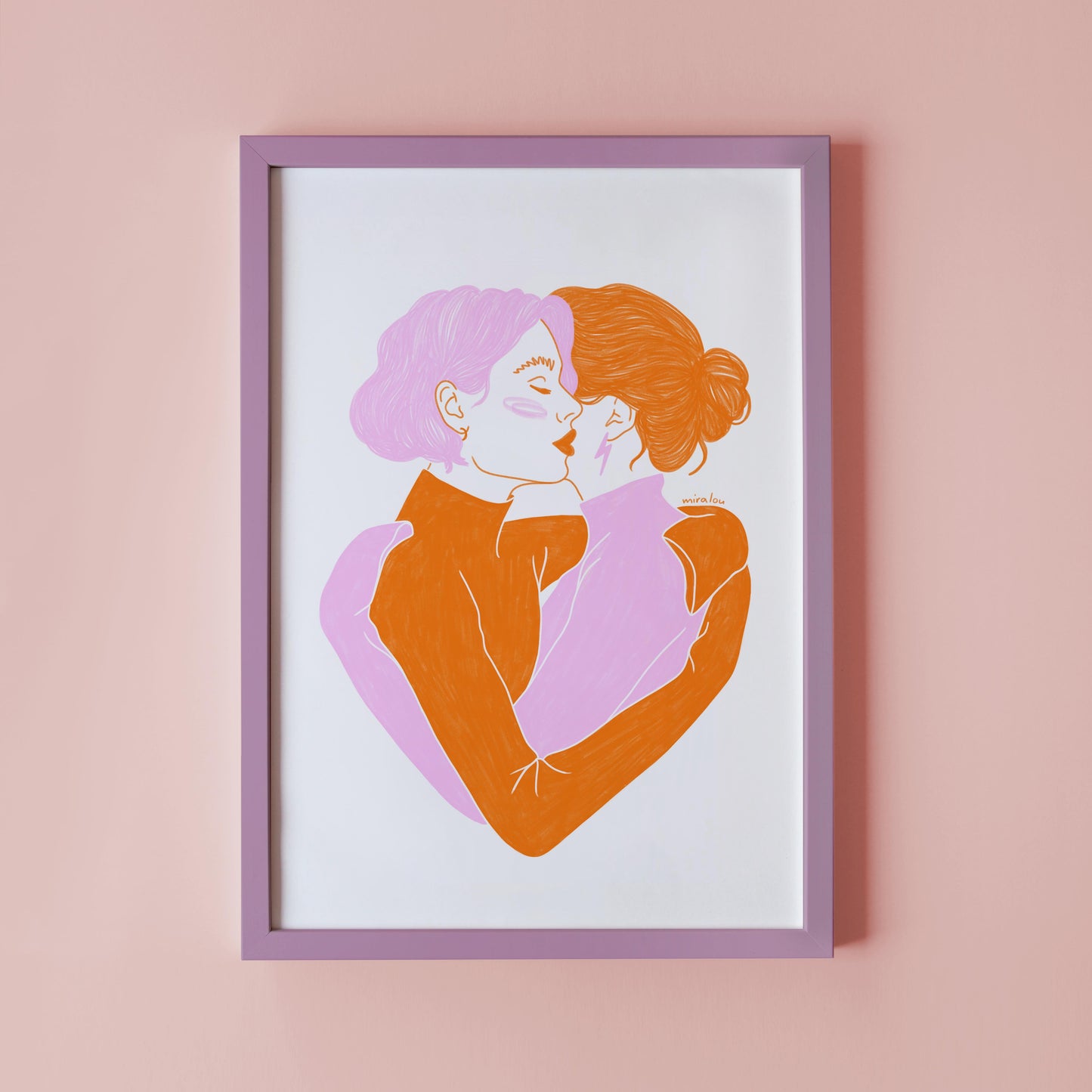 LOVE NOT HATE – KUNSTDRUCK