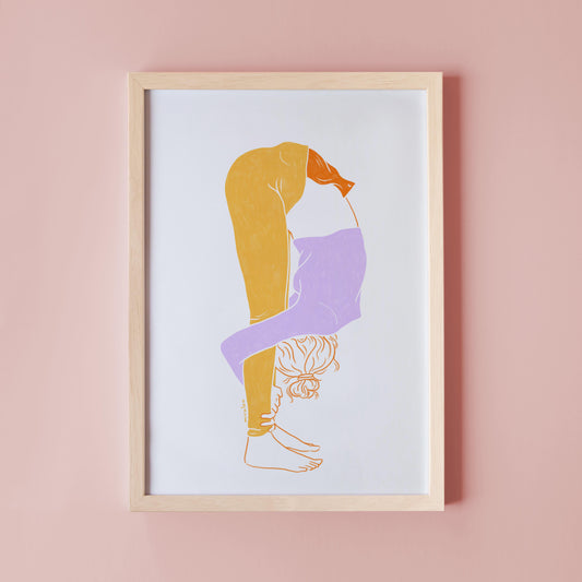 LOWER BACK LOVE – ART PRINT