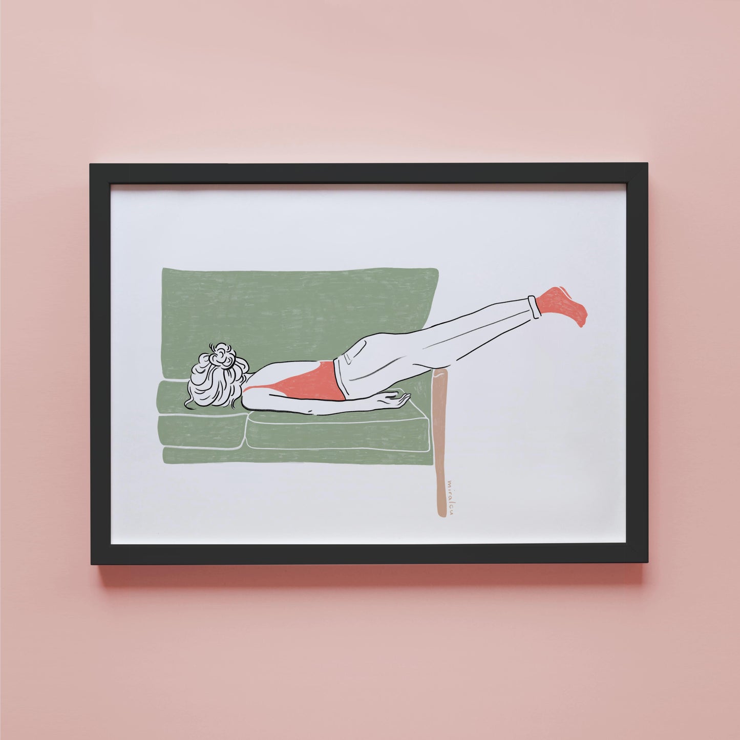 NOT TODAY – KUNSTDRUCK