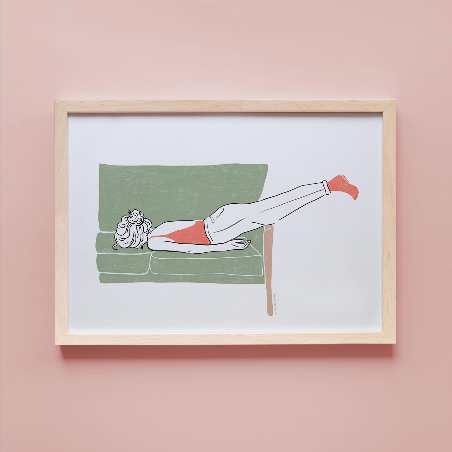 NOT TODAY – KUNSTDRUCK