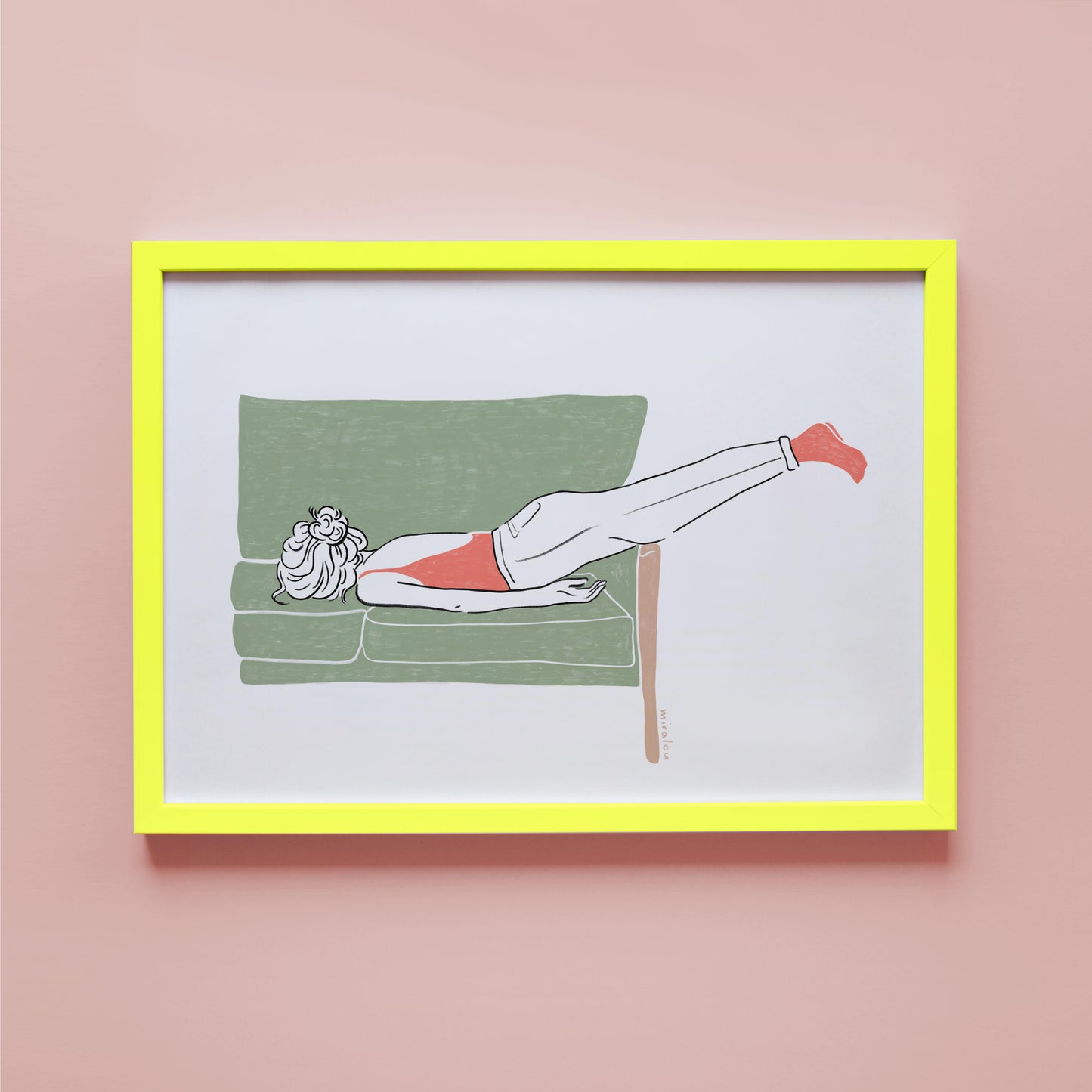 NOT TODAY – KUNSTDRUCK